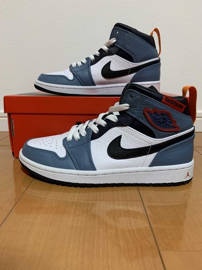 FACETASM × Nike Air Jordan 1 Mid "White/Navy"