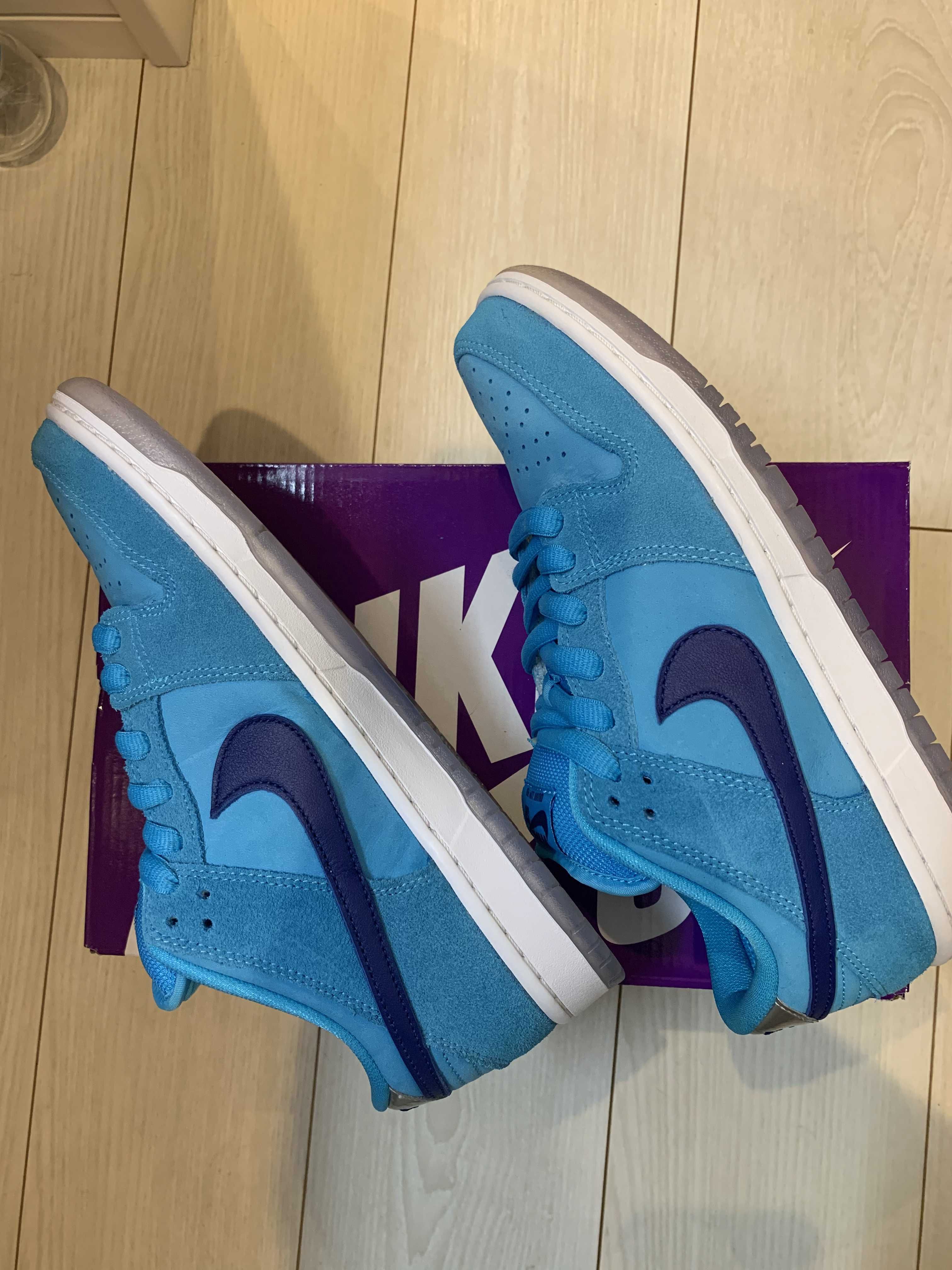 Nike SB Dunk Low Pro "Blue Fury/Deep Royal Blue"