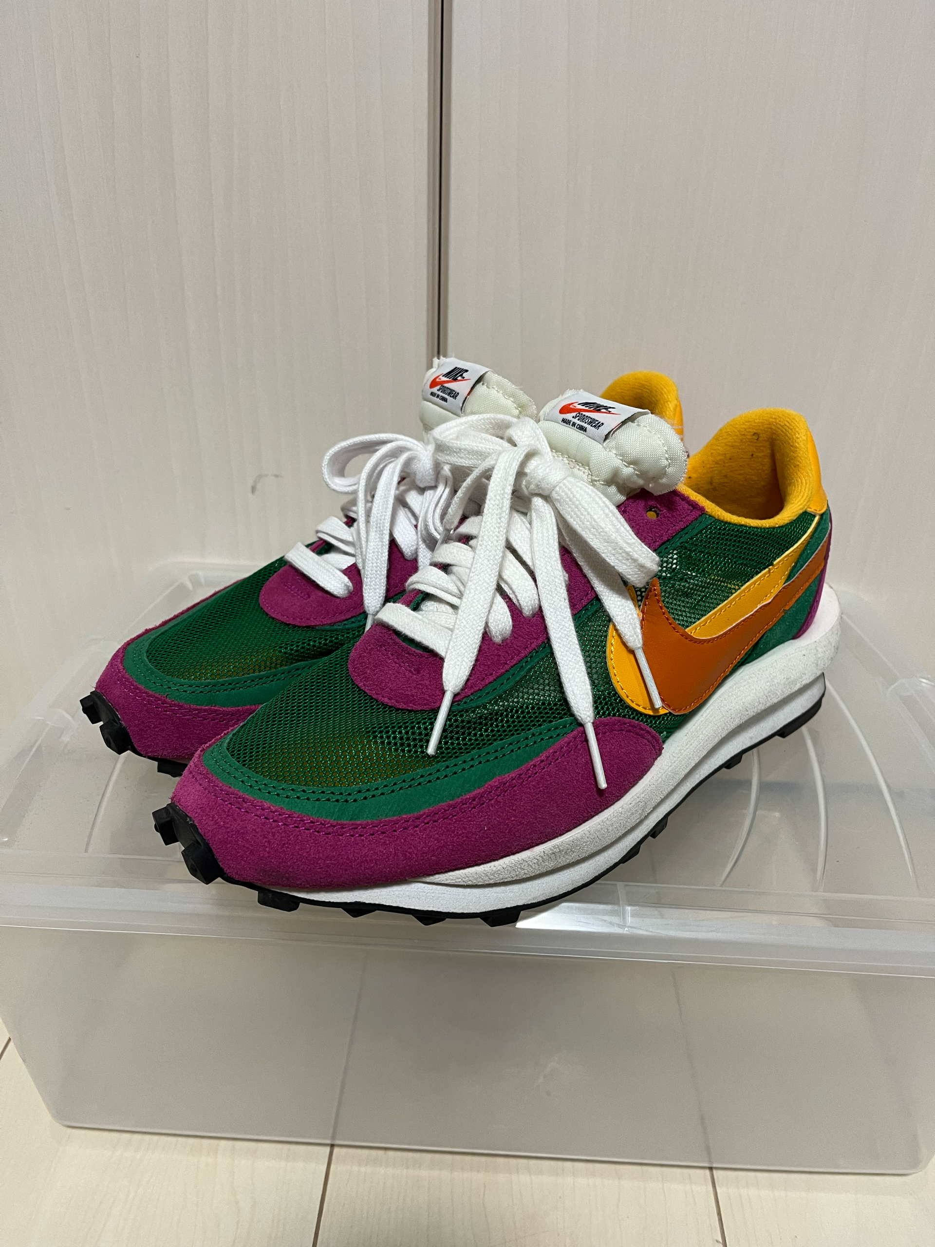 sacai × Nike LDV Waffle "Pine/Green"