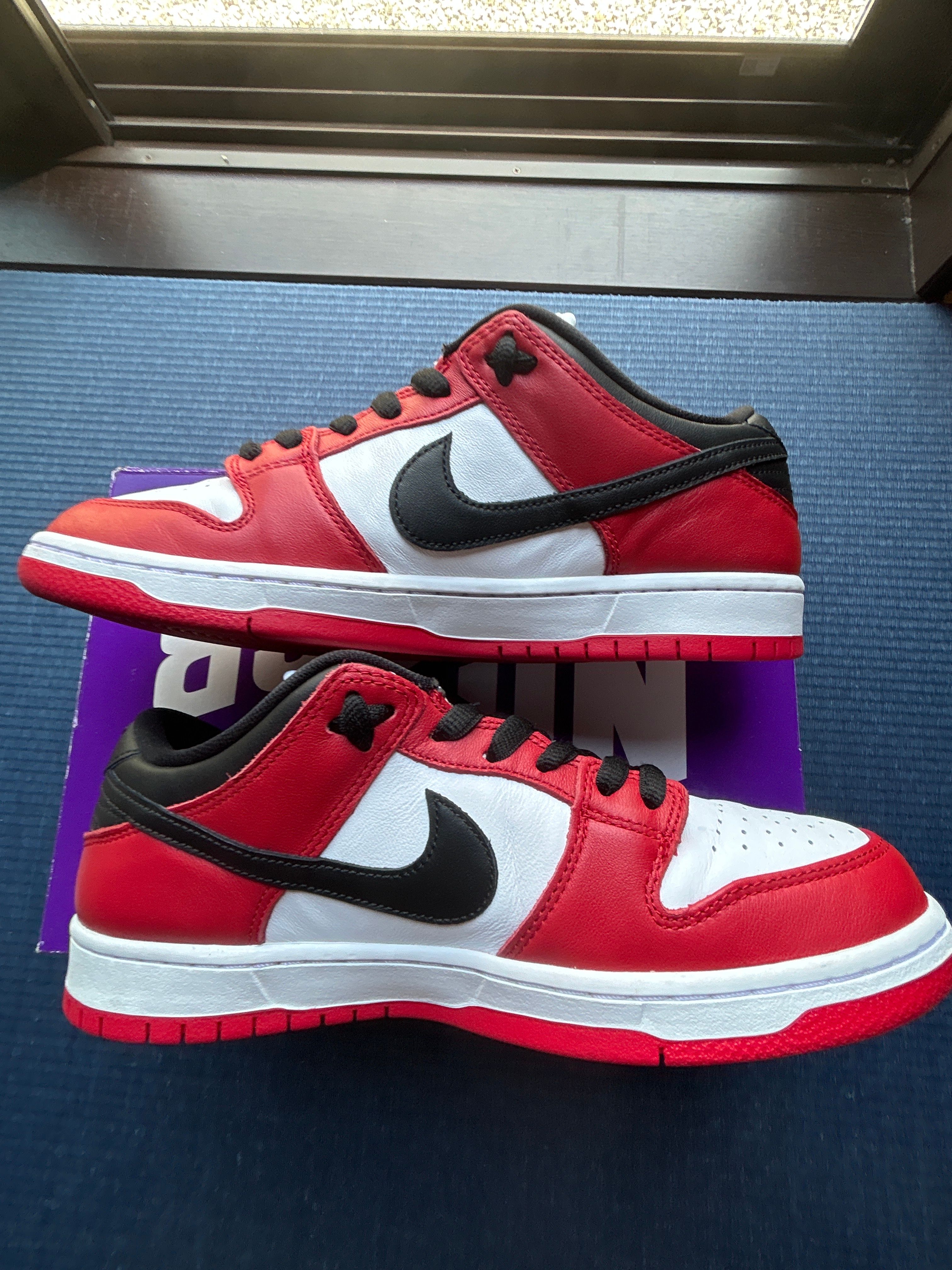 Nike SB Dunk Low Pro "J-Pack Chicago/Varsity Red and White"