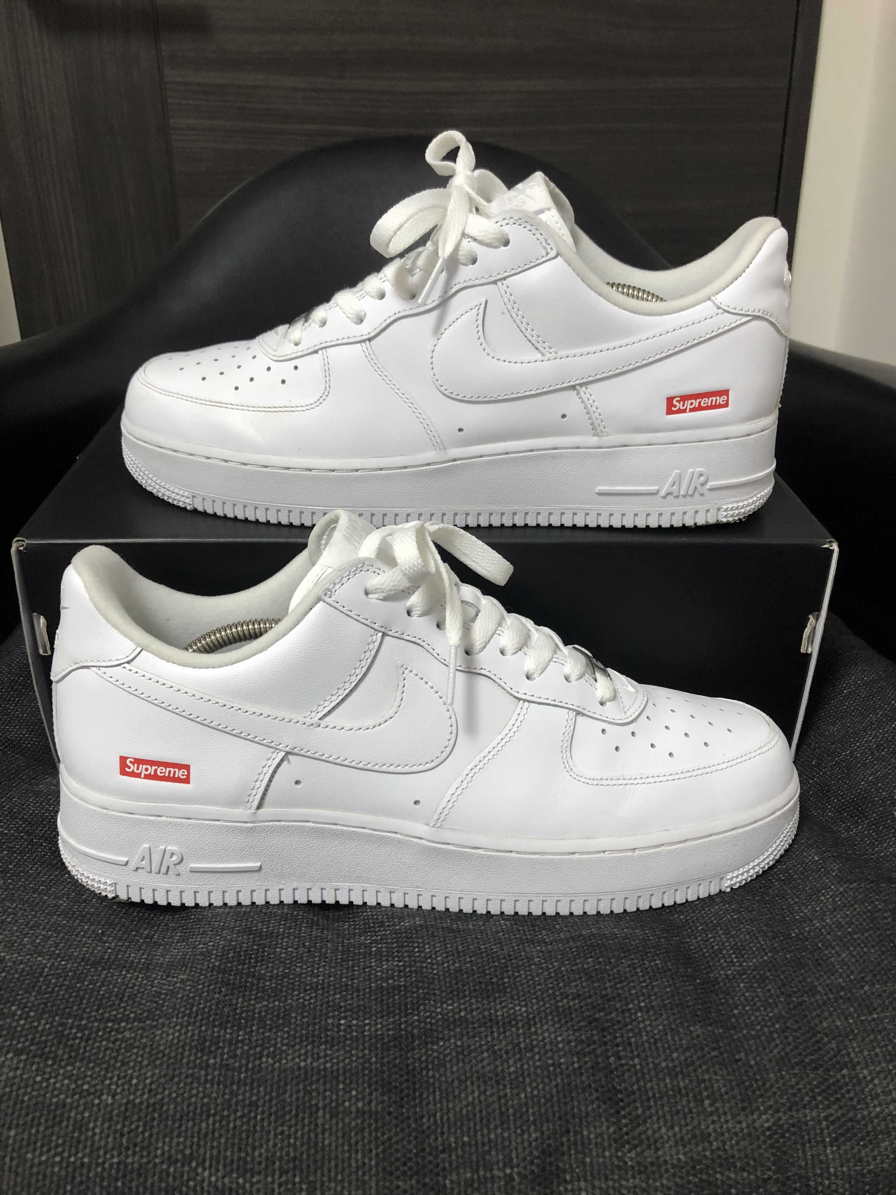 Supreme × Nike Air Force 1 Low "White"