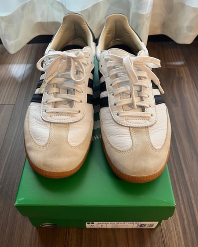 Sporty & Rich × adidas Samba OG "Footwear White"