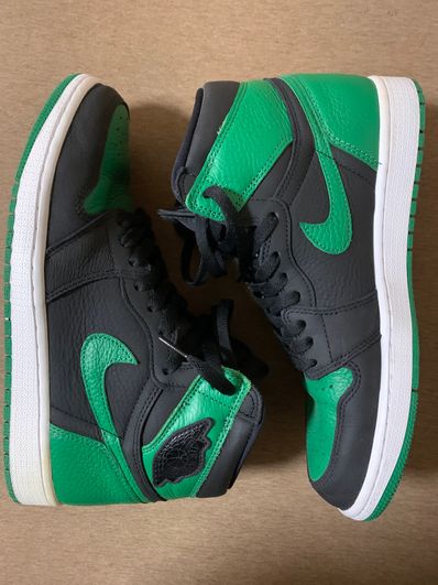 Nike Air Jordan 1 Retro High OG "Black/Pine Green" (2020)