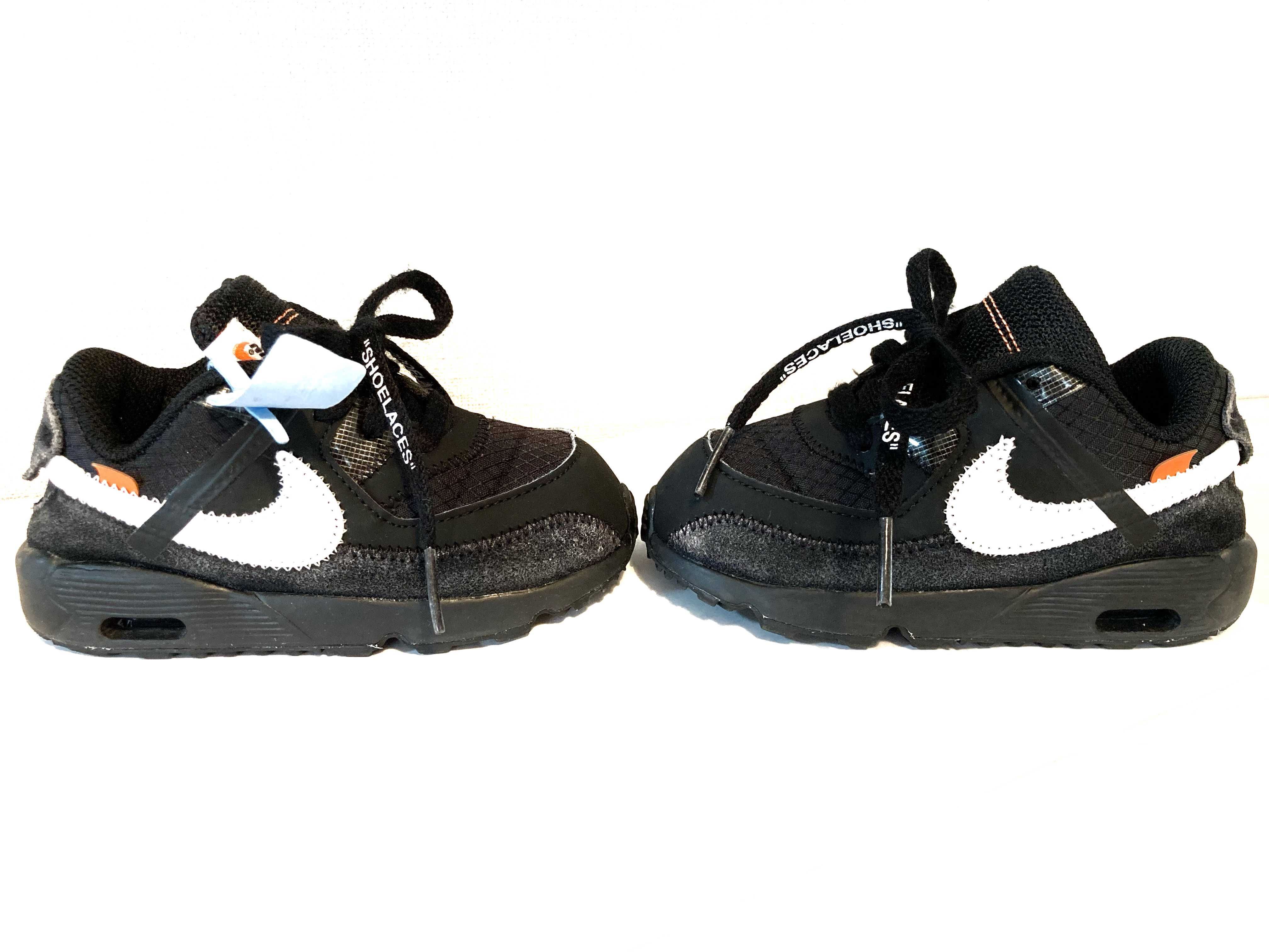 Off-White × Nike TD Air Max 90 "Black"