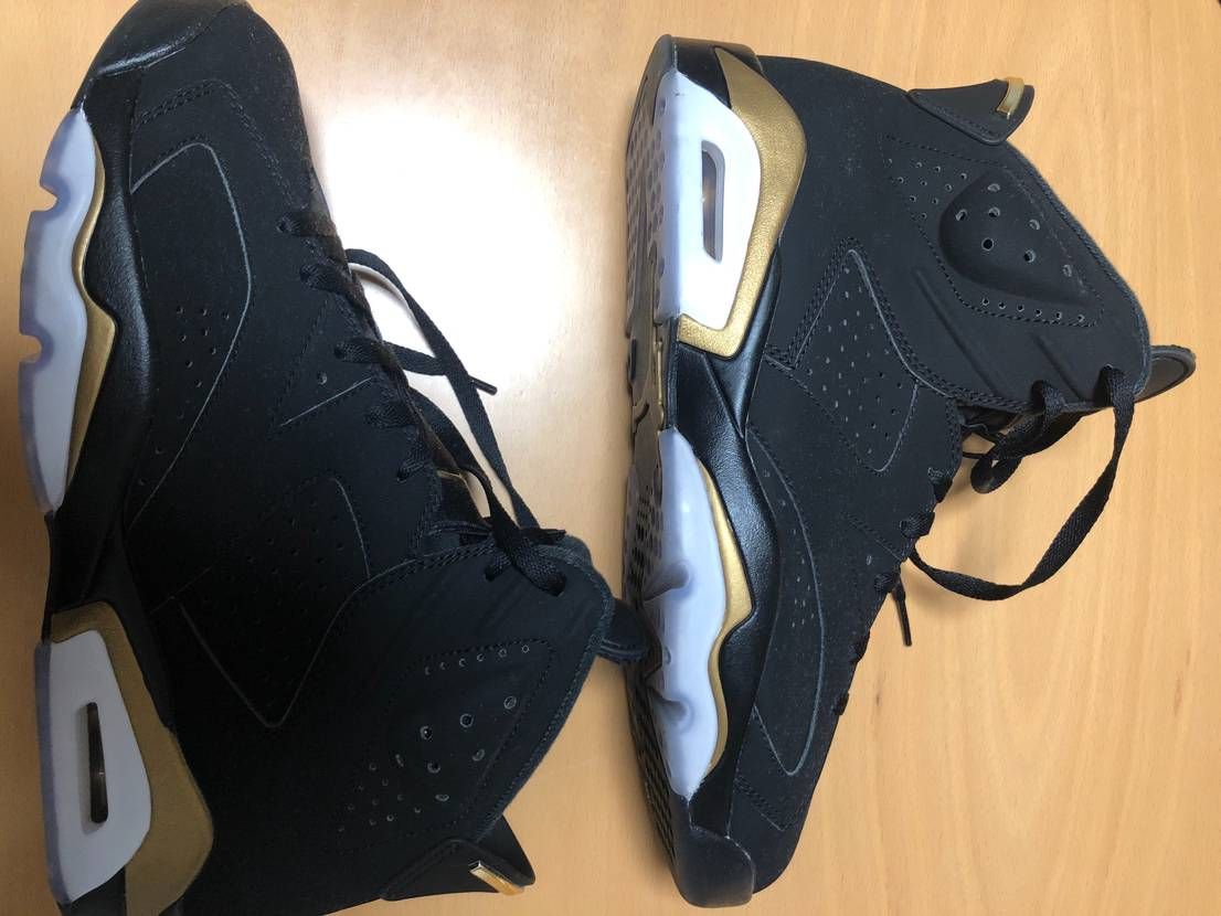 Nike Air Jordan 6 DMP "Black/Metallic Gold" (2020)