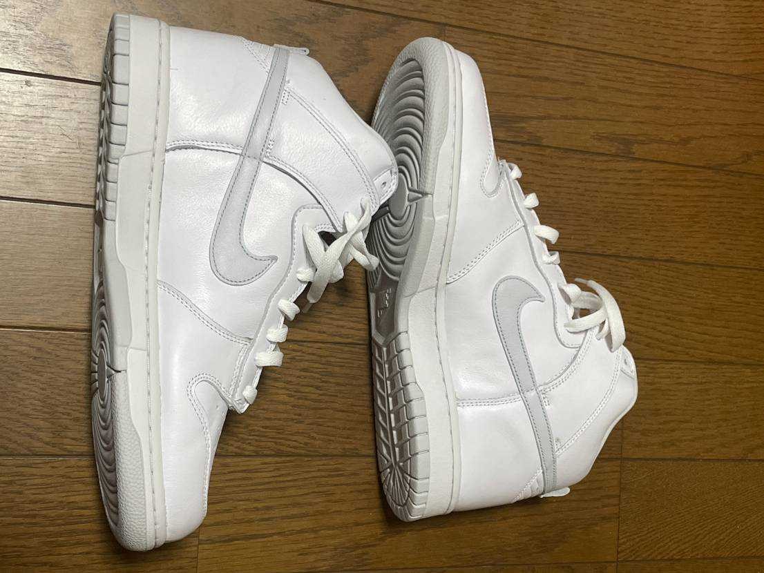 Nike Dunk High "Pure Platinum"