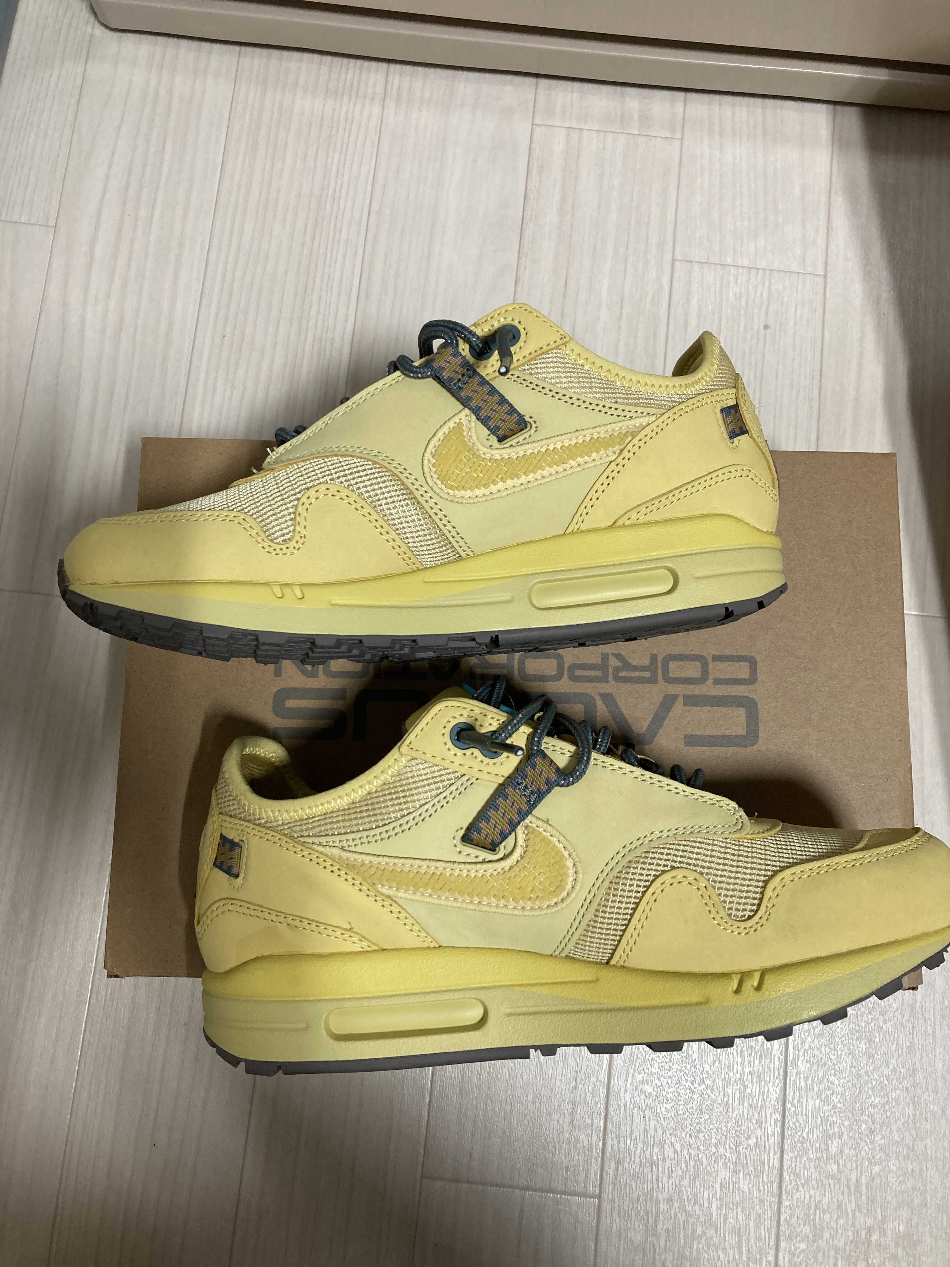 Travis Scott × Nike Air Max 1 "CACT.US Gold"