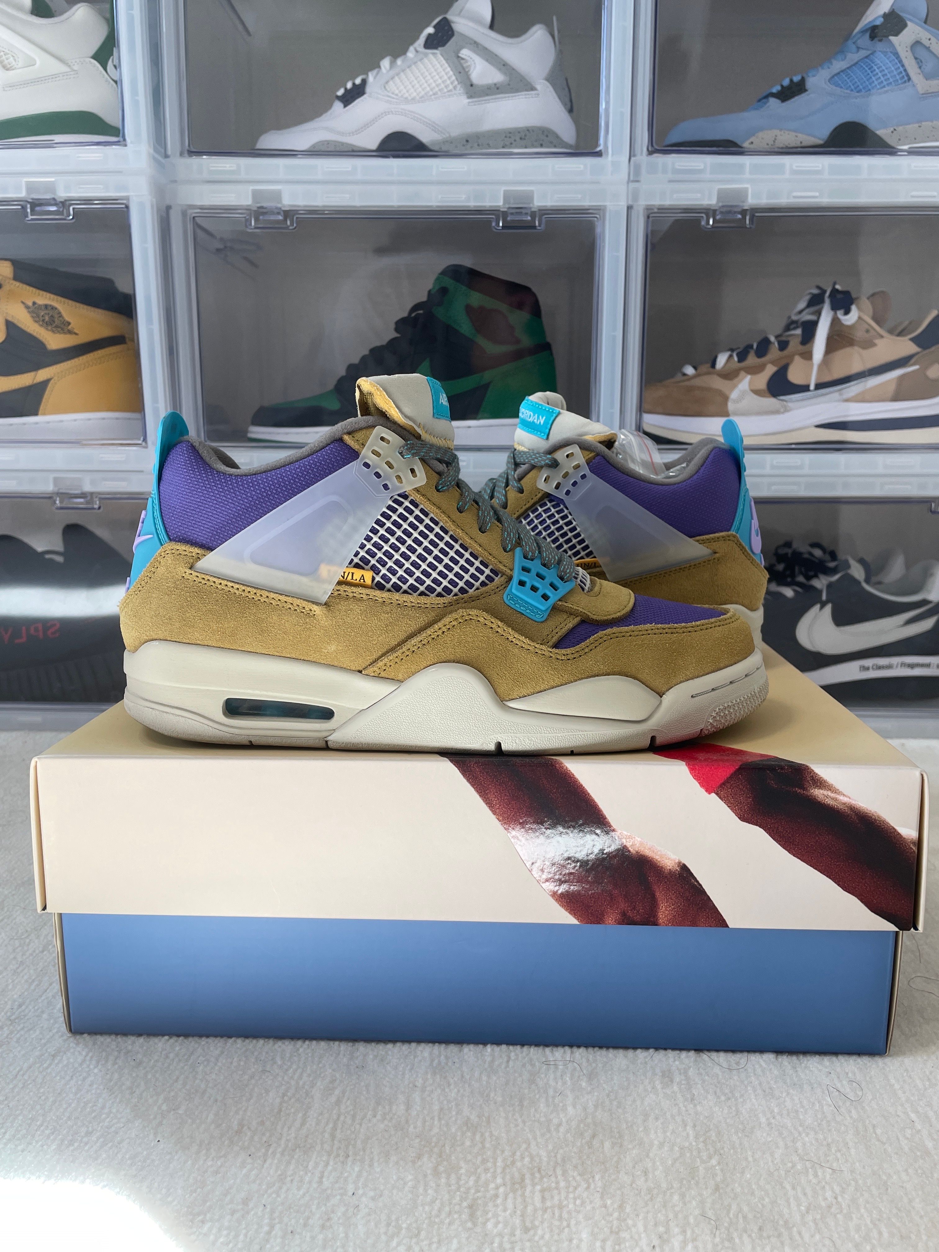 Union × Nike Air Jordan 4 SP "Desert Moss"