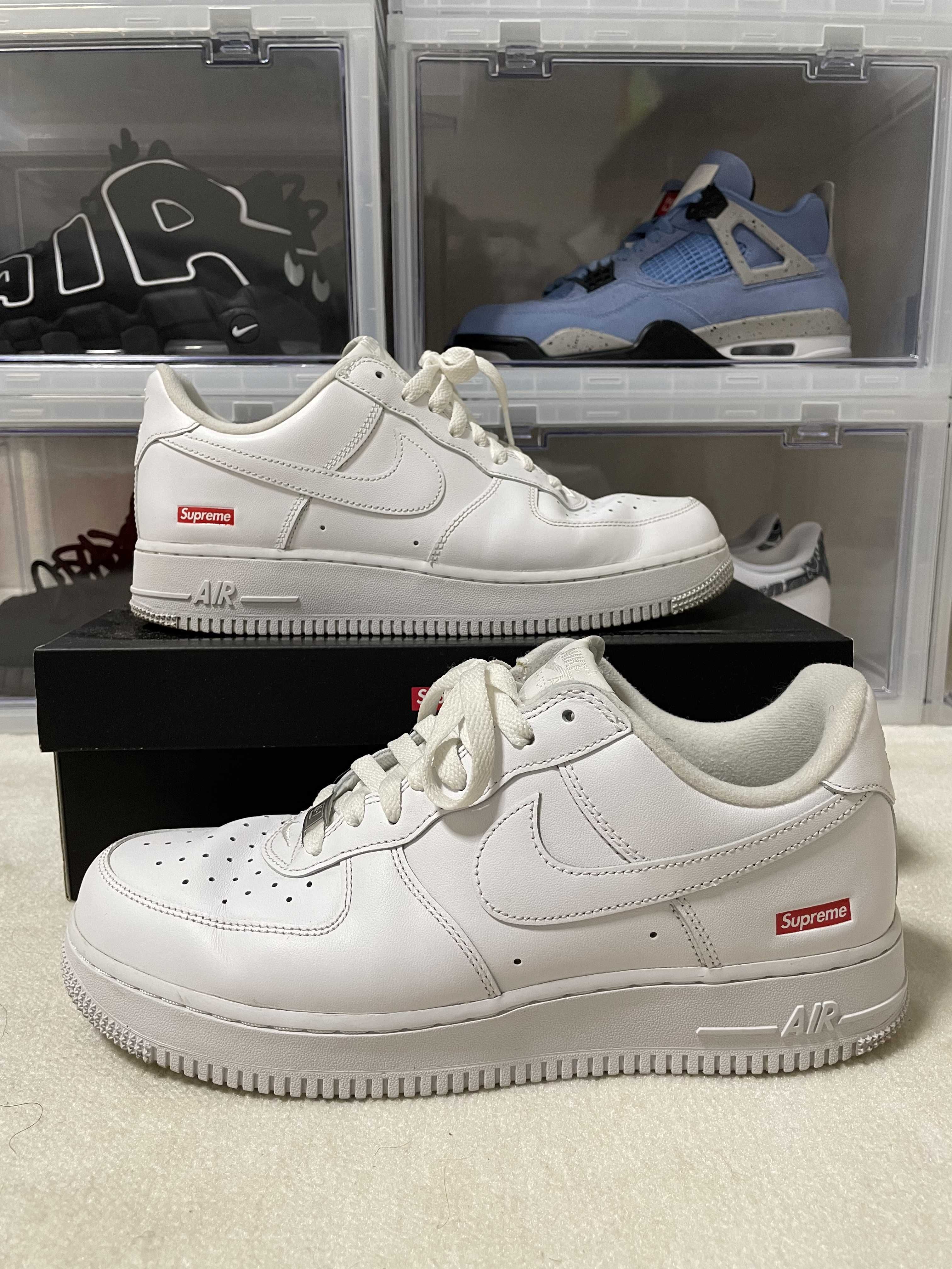 Supreme × Nike Air Force 1 Low "White"