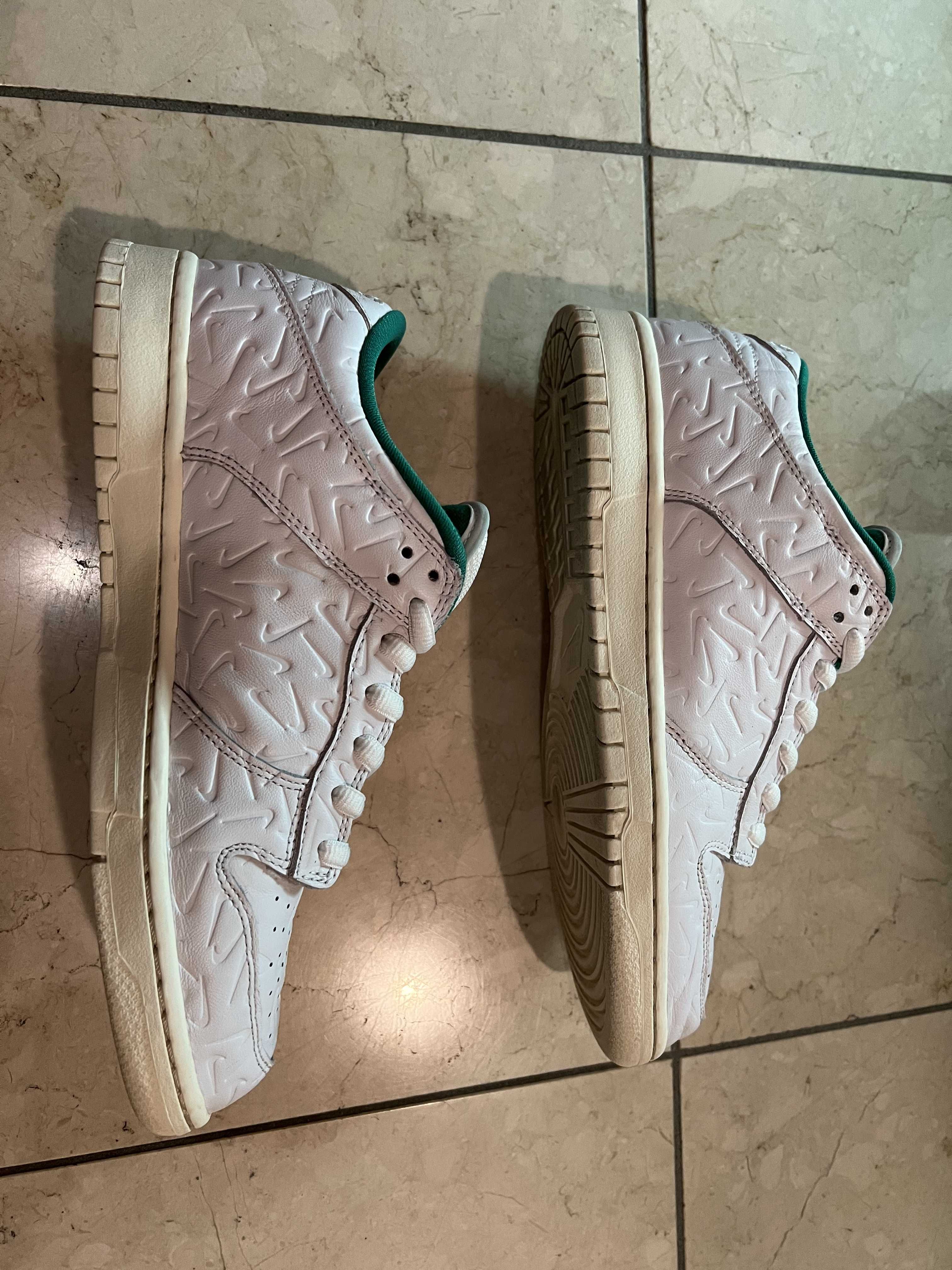 BEN-G × Nike SB Dunk Low "White/Green"