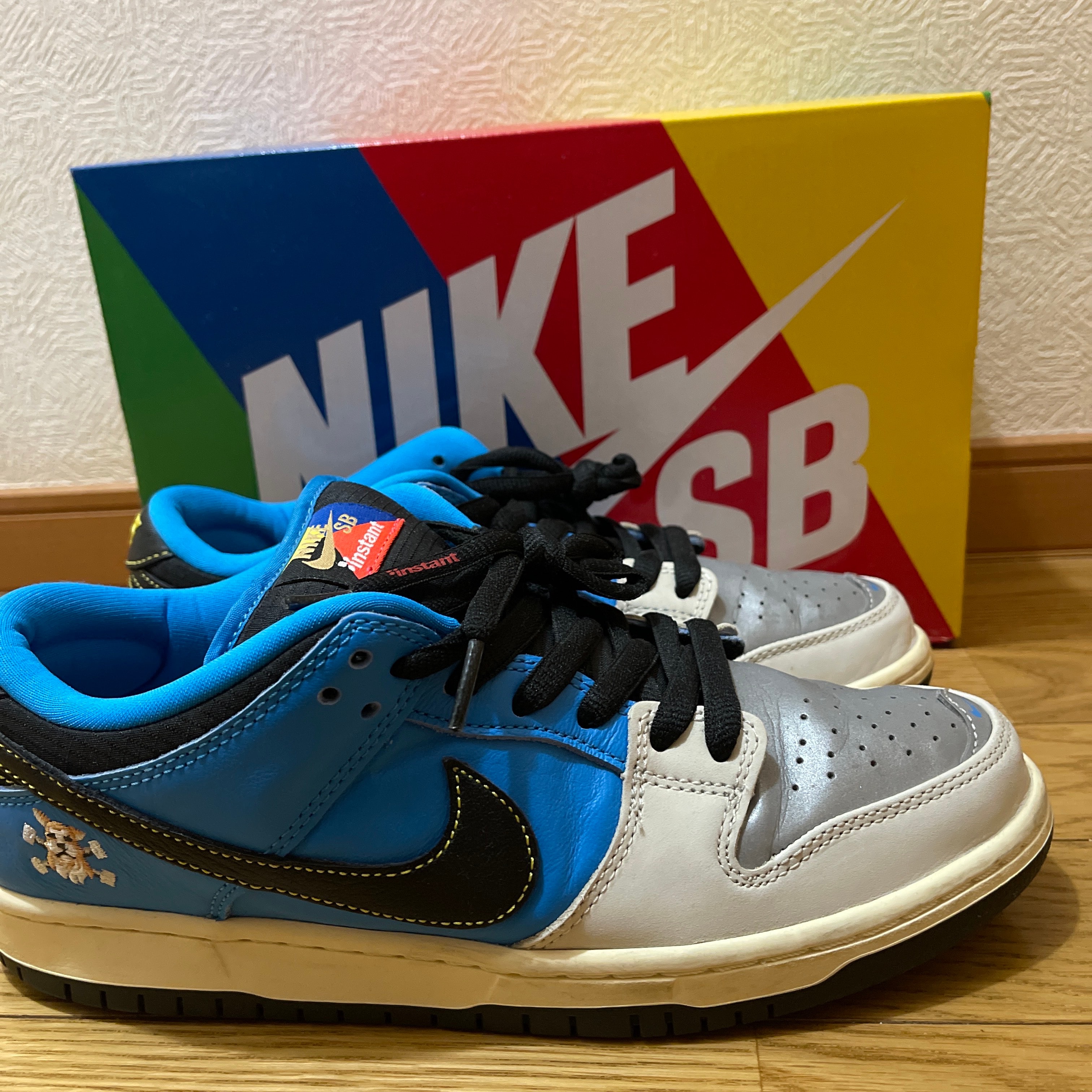 Instant Skateboards × Nike SB Dunk Low "Blue Hero"