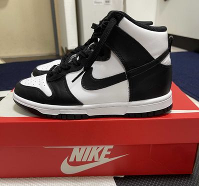 Nike Women's Dunk High "Black and White"