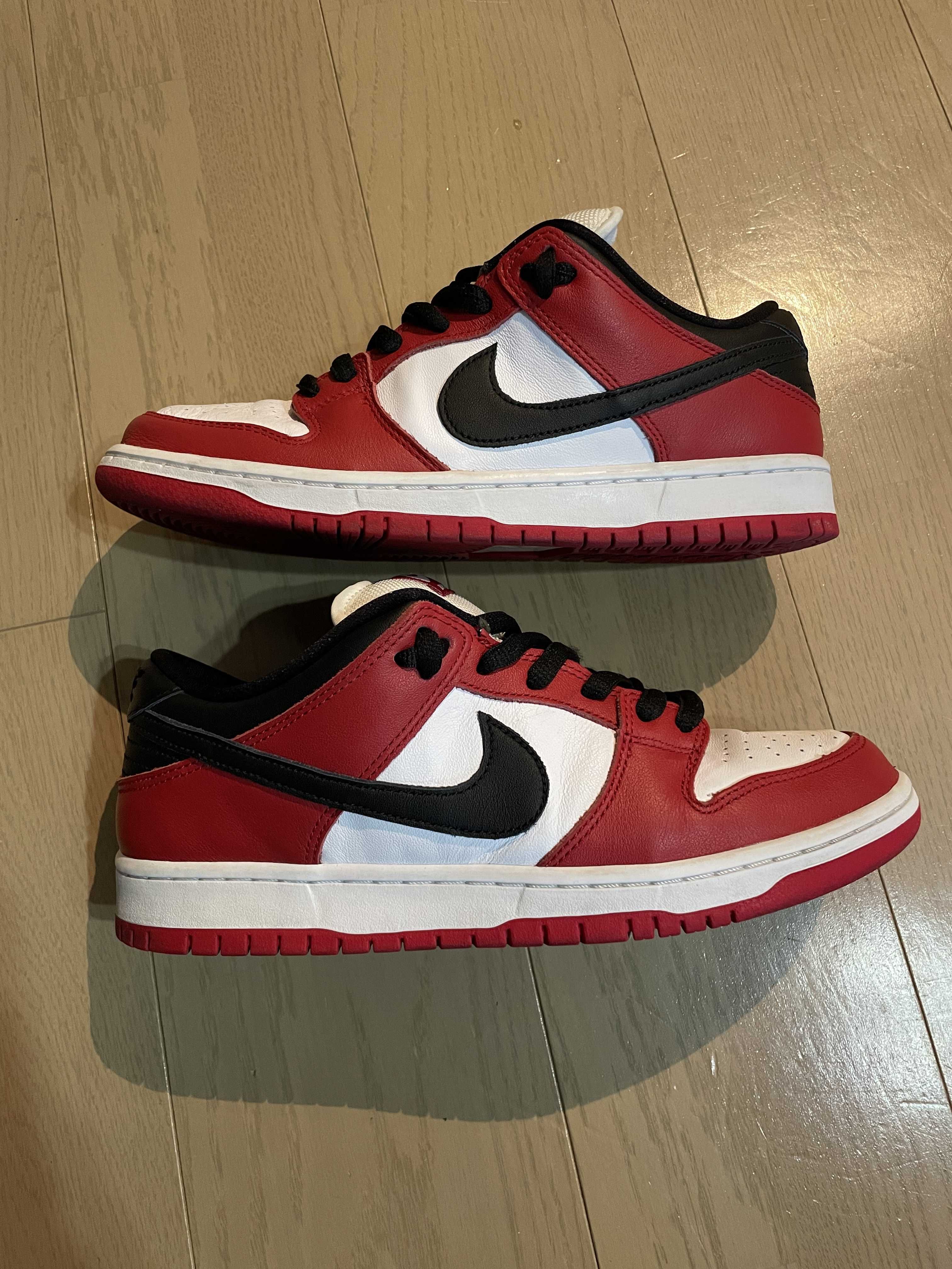 Nike SB Dunk Low Pro "J-Pack Chicago/Varsity Red and White"