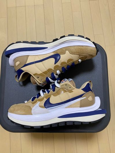 Sacai × Nike Vapor Waffle "Sesame And Blue Void"