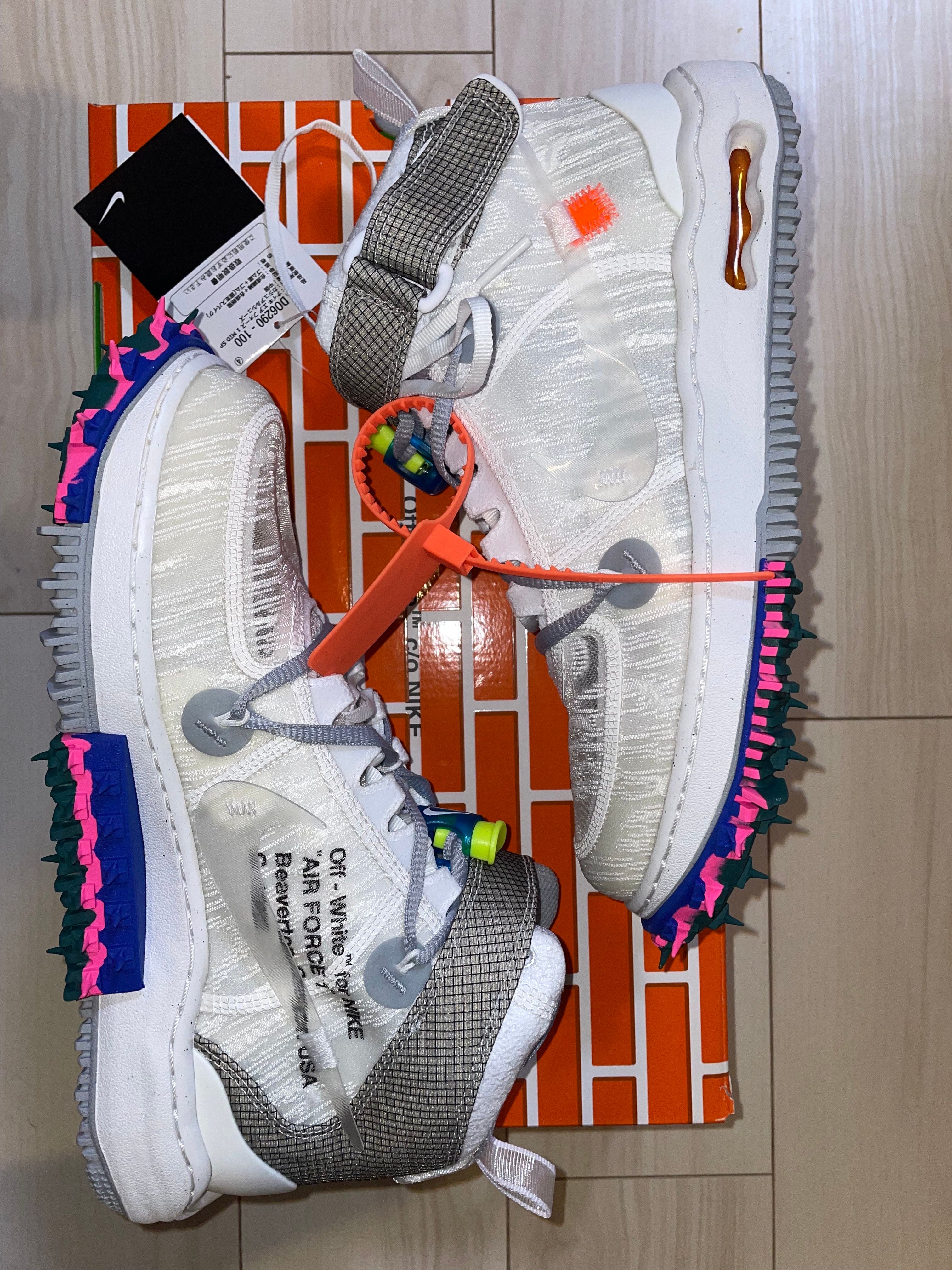 Off-White × Nike Air Force 1 Mid "White"