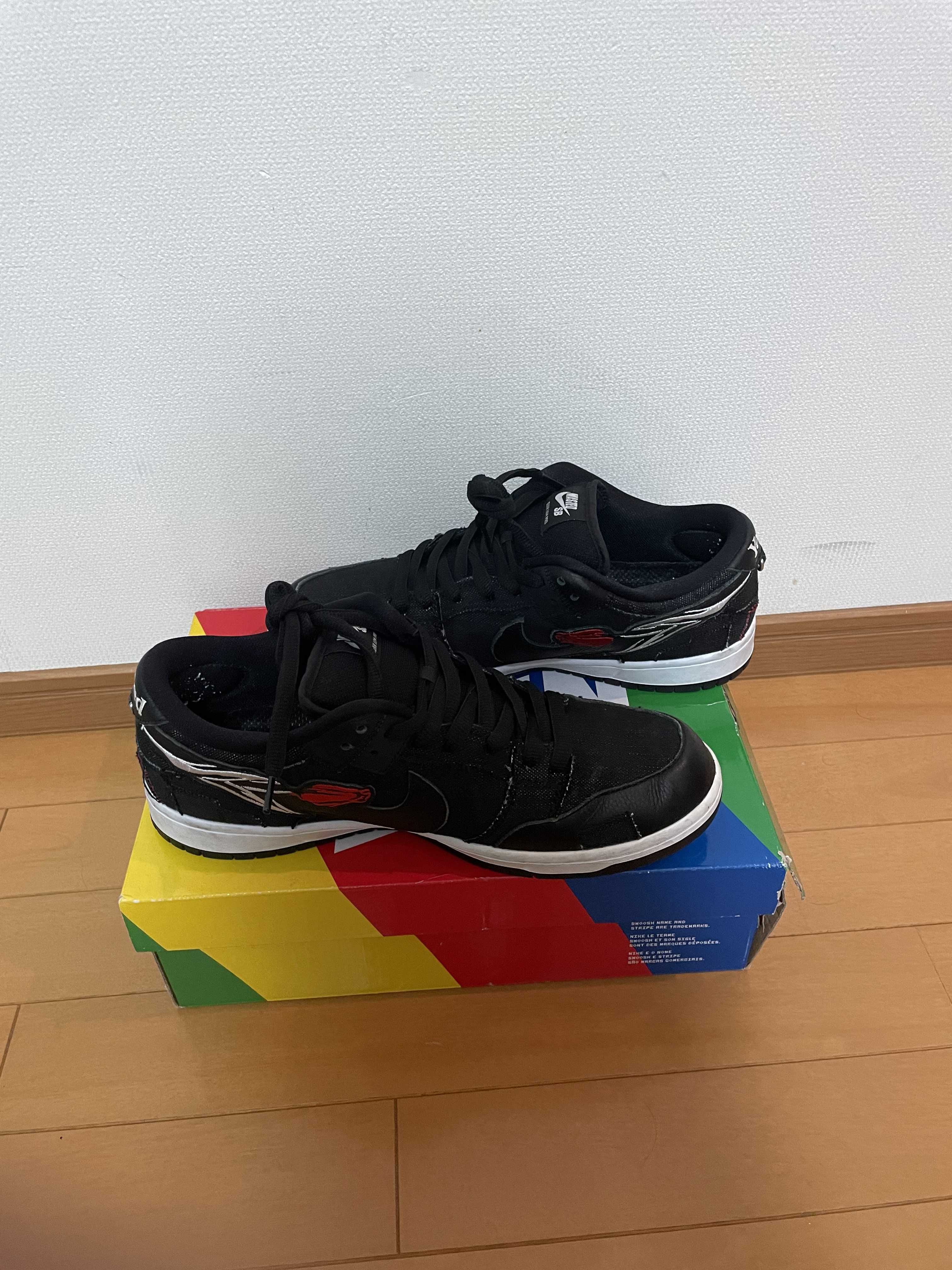 Wasted Youth × Nike SB Dunk Low "Black Denim" / VERDY