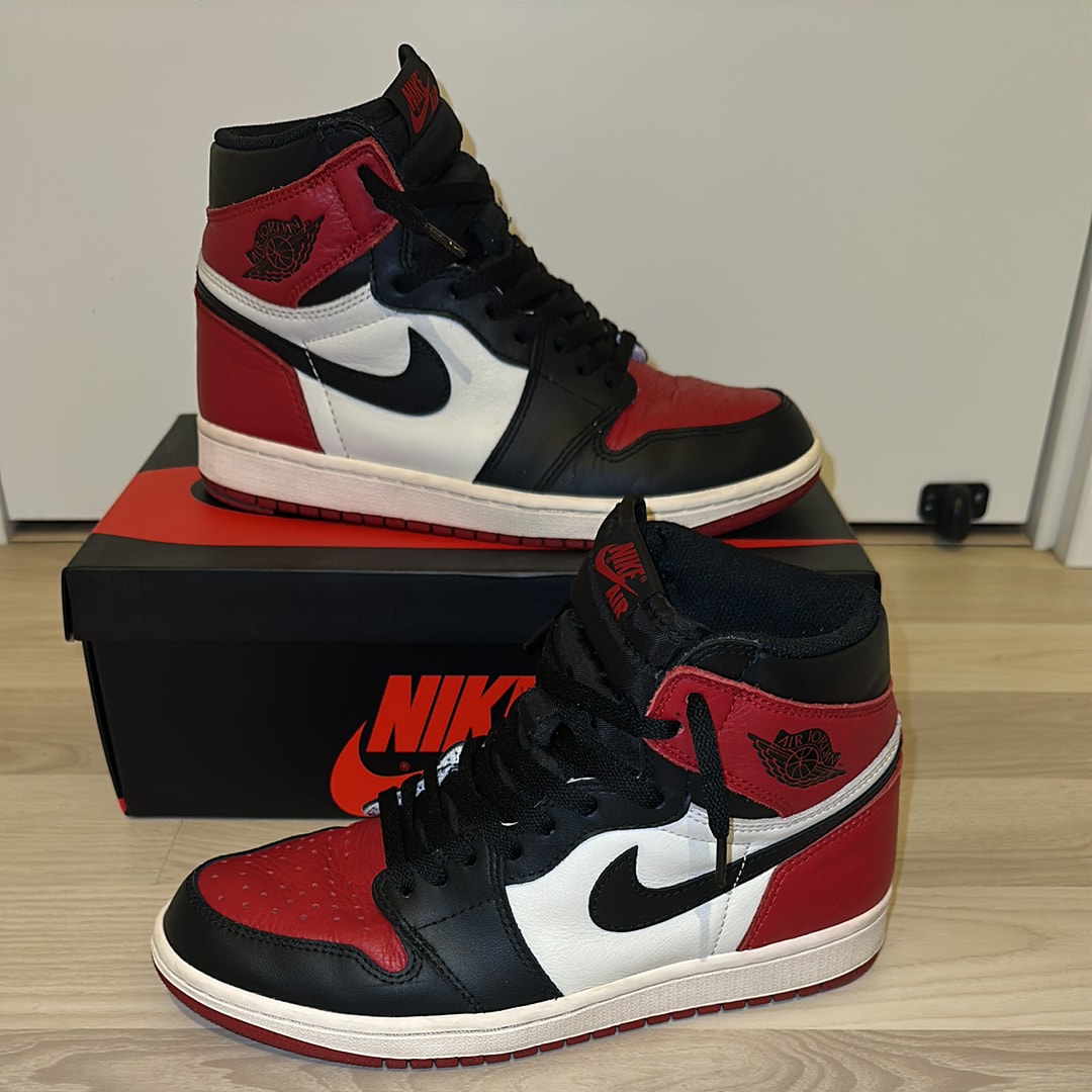 Nike Air Jordan 1 Retro High OG "Bred Toe"