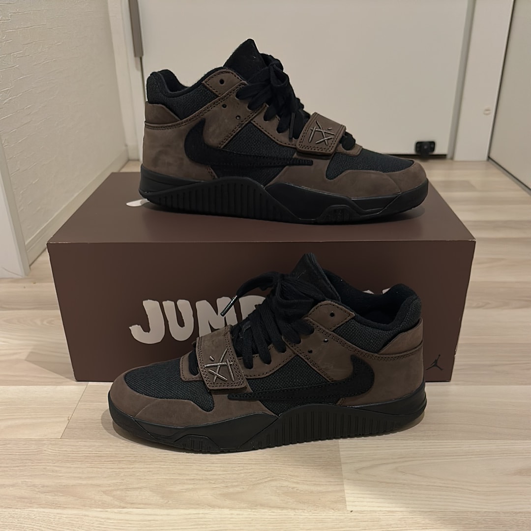 Travis Scott × Nike Jordan Jumpman Jack TR CJ1 T-Rexx "Black and Dark Mocha"