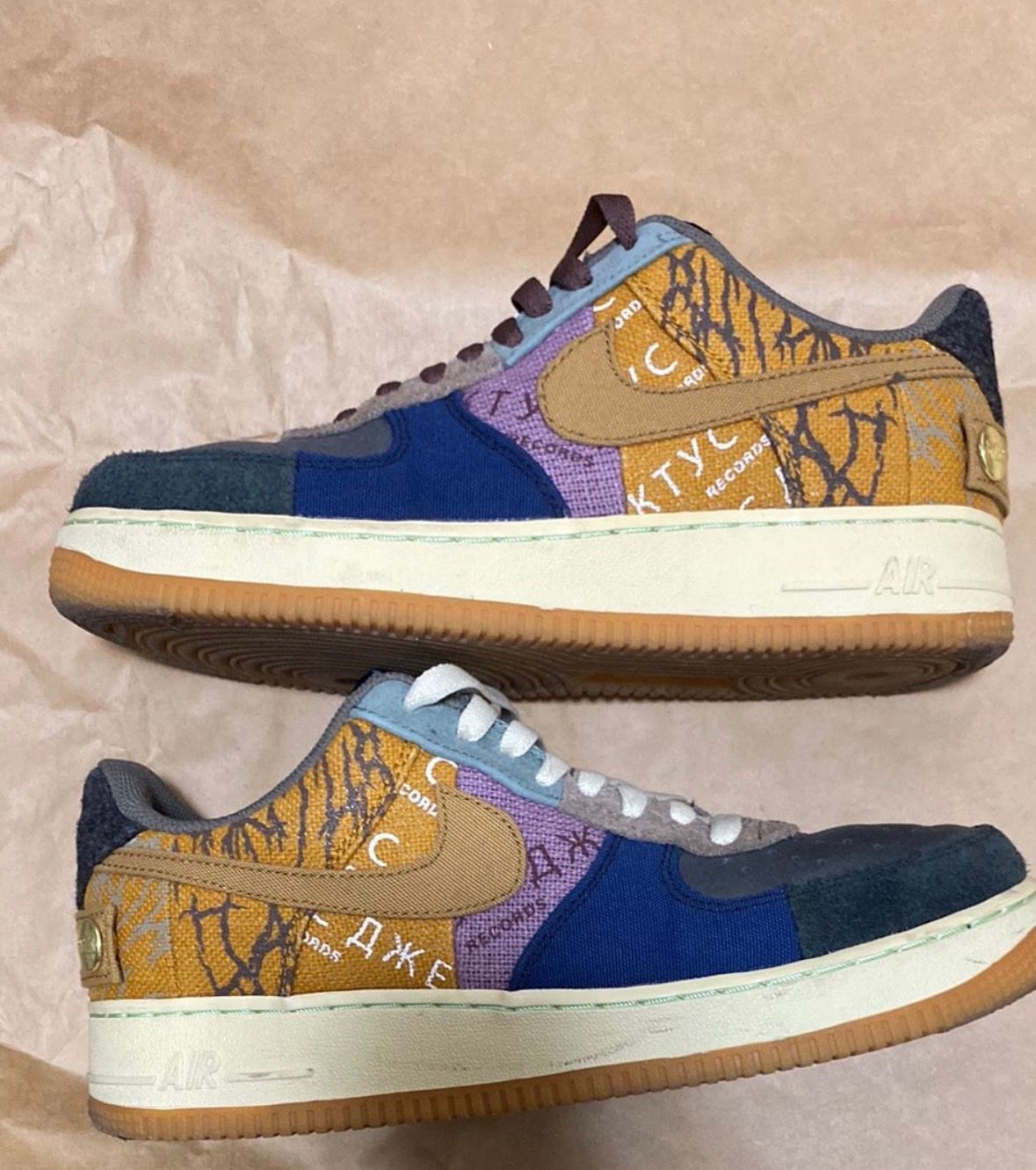 Travis Scott × Nike Air Force 1 Low Cactus Jack "Multi Color"