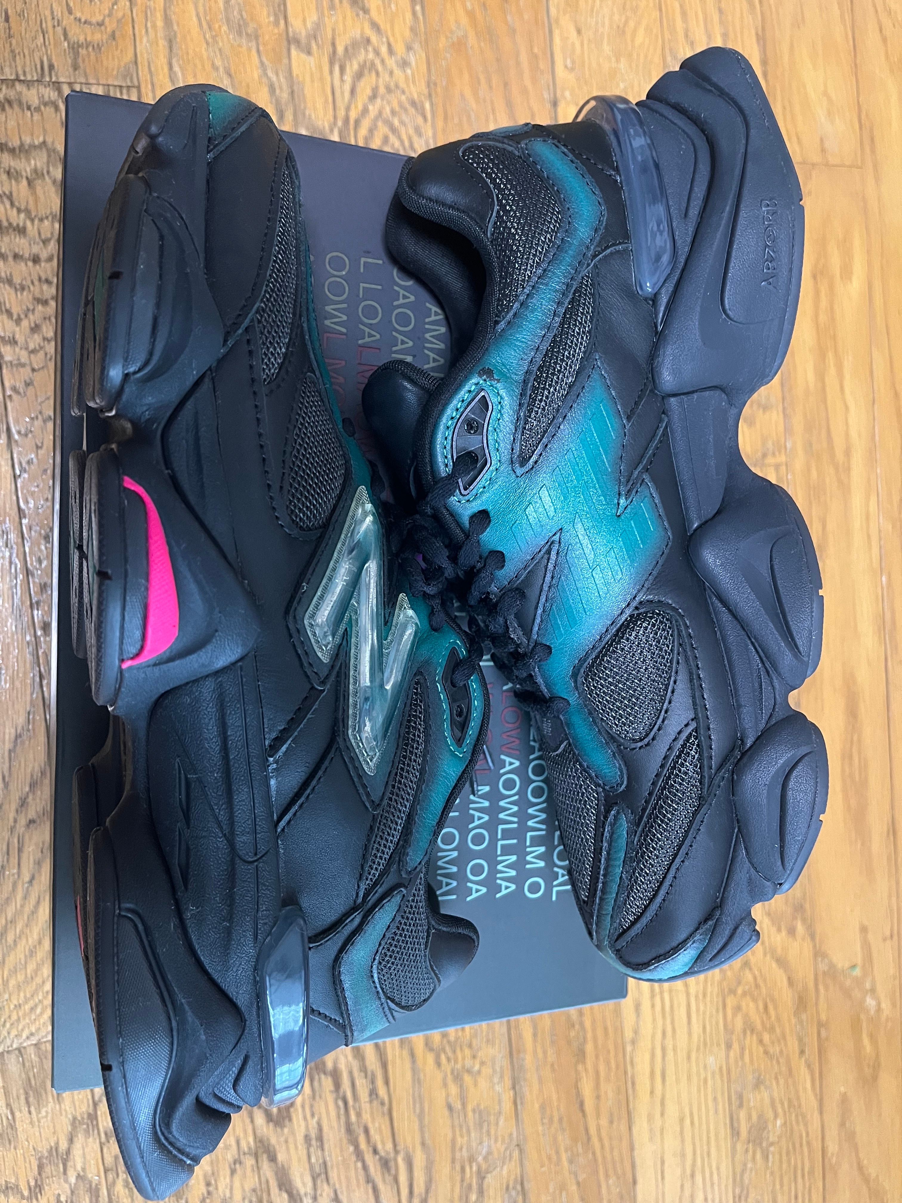 Mowalola × New Balance 9060 "Black/Green"