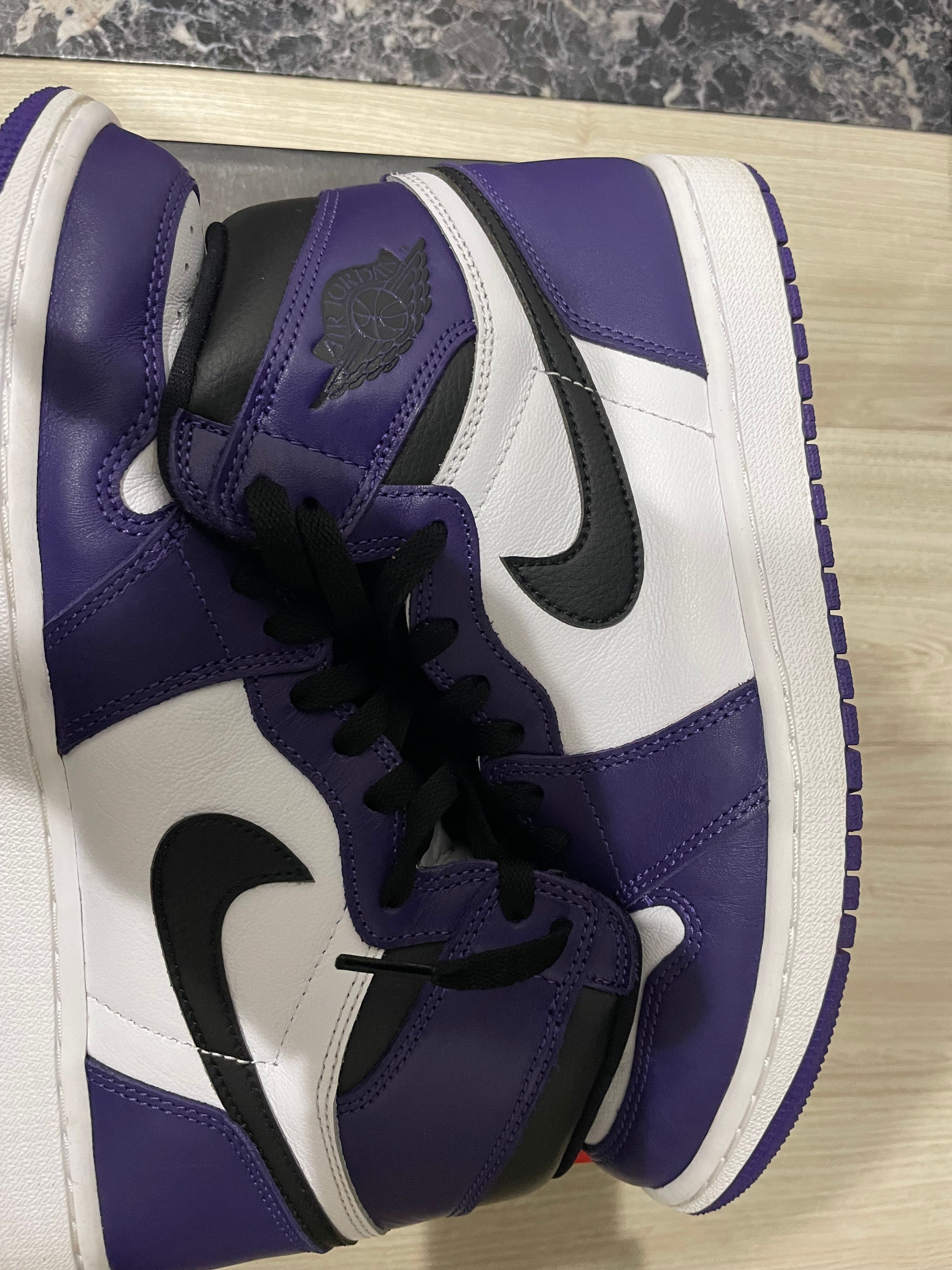 Nike Air Jordan 1 Retro High OG "Court Purple White/Black" (2020)