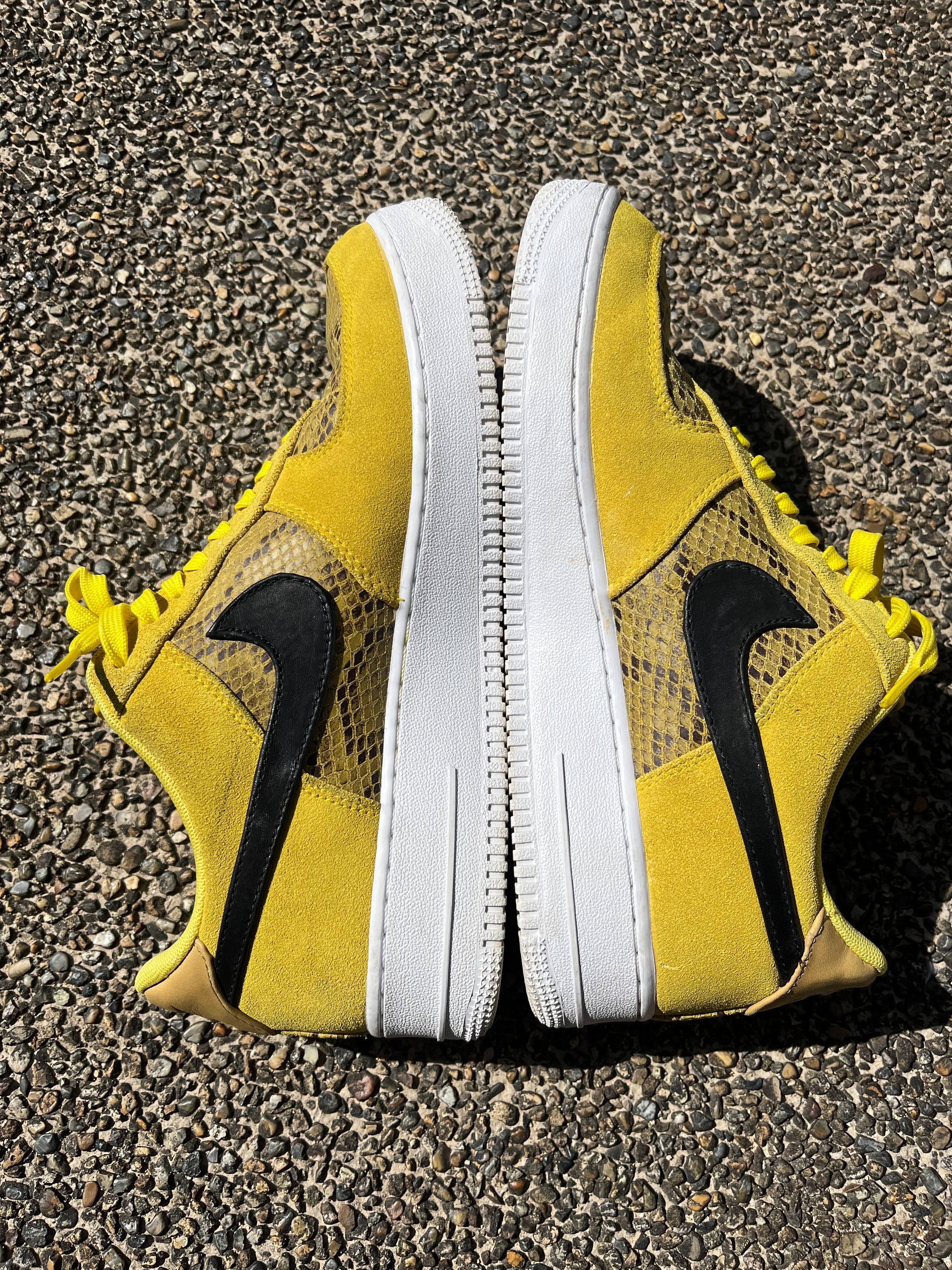 Nike Air Force 1 Low '07 "Snakeskin Yellow"