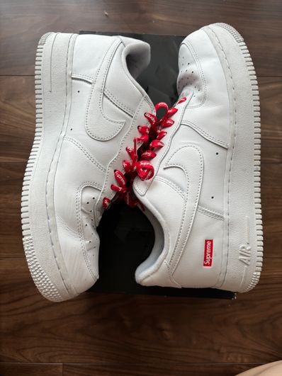 Supreme × Nike Air Force 1 Low "White"