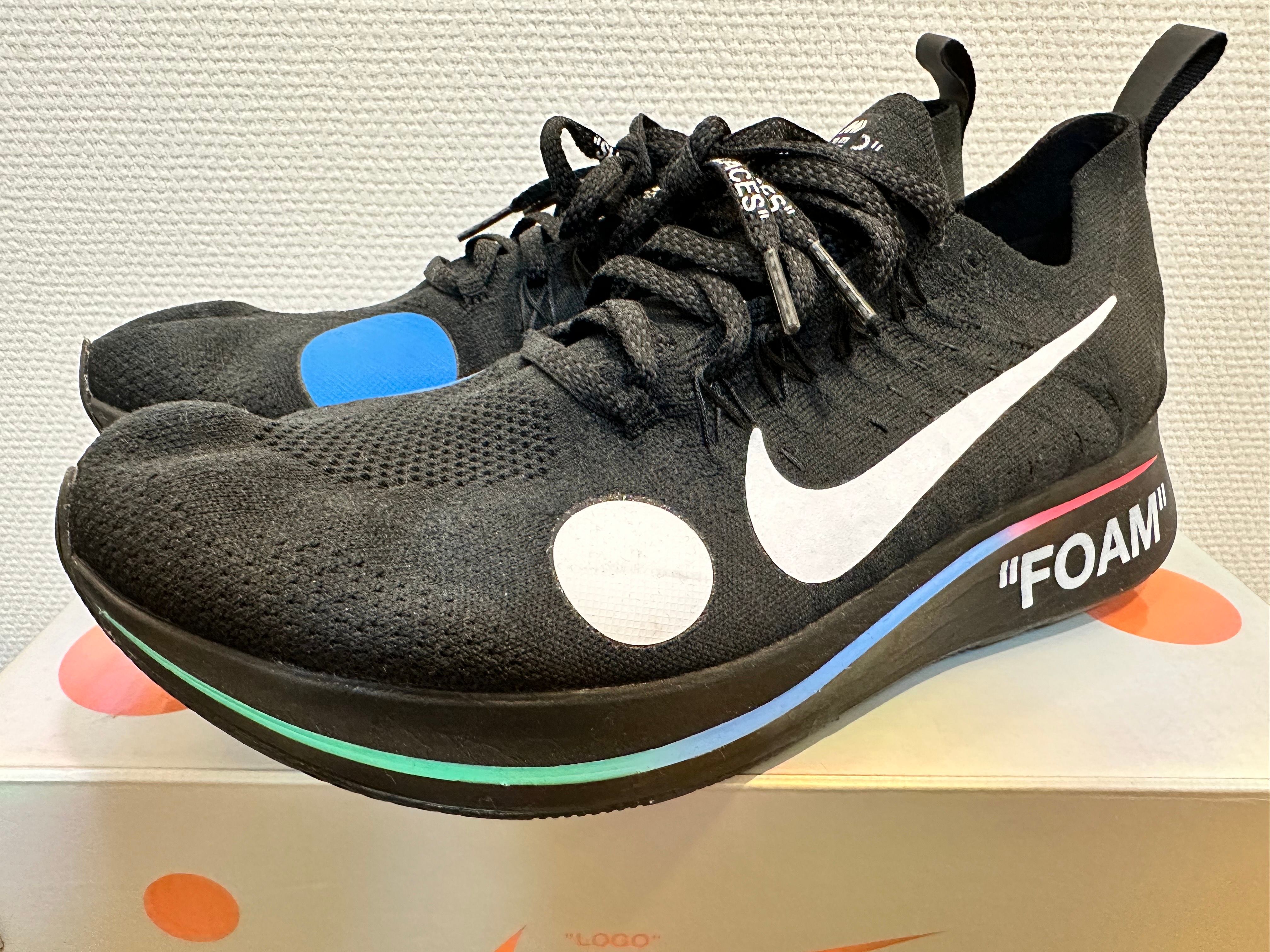 Off-White × Nike Zoom Fly Mercurial Flyknit "Black/White/Volt"
