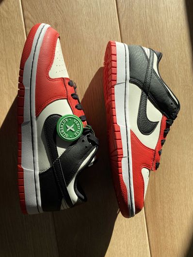 NBA × Nike Dunk Low EMB 75th Anniversary "Chicago Bulls"