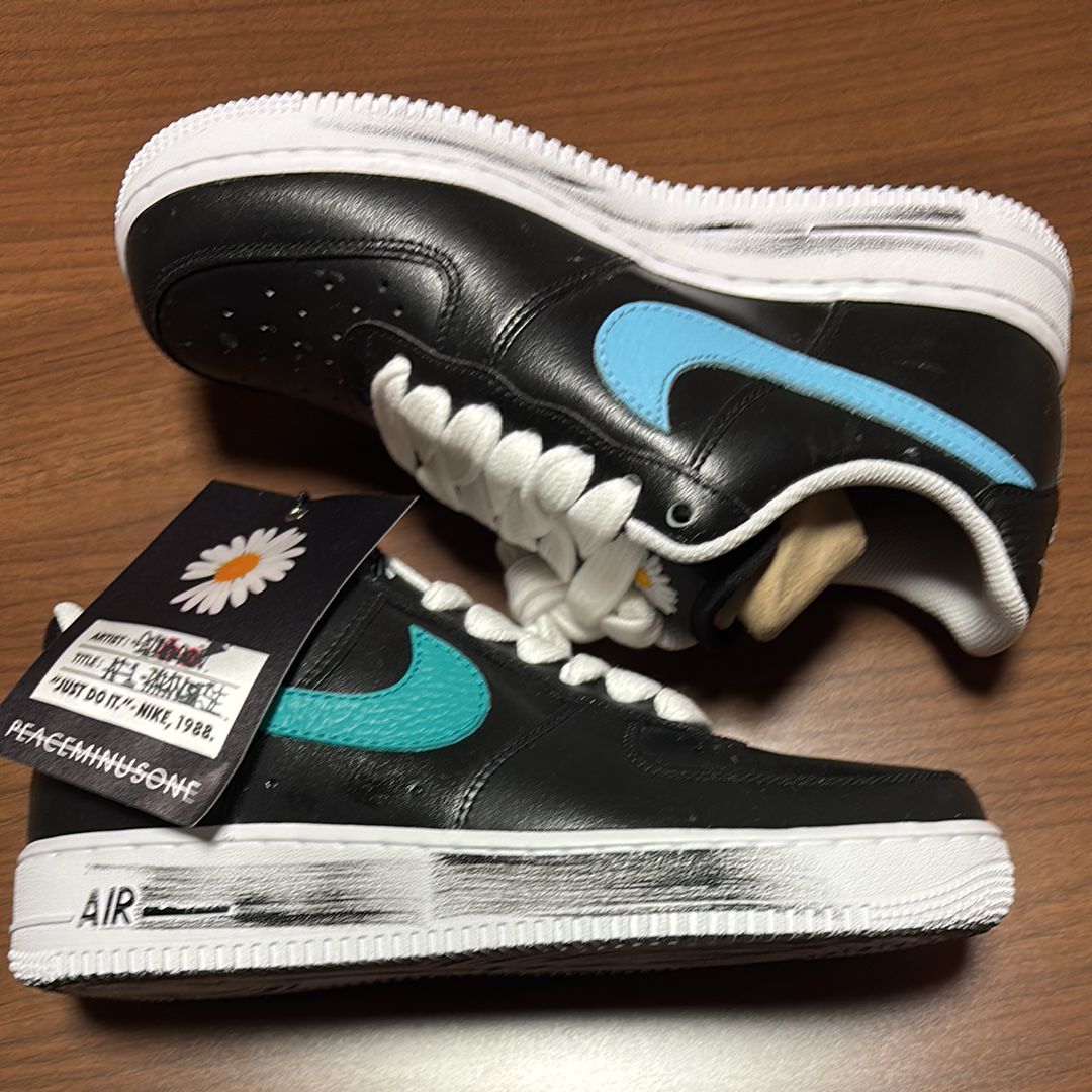 PEACEMINUSONE × Nike Air Force 1 Low '07 Para-Noise 3.0 "Black and Multi-Color" / G-DRAGON