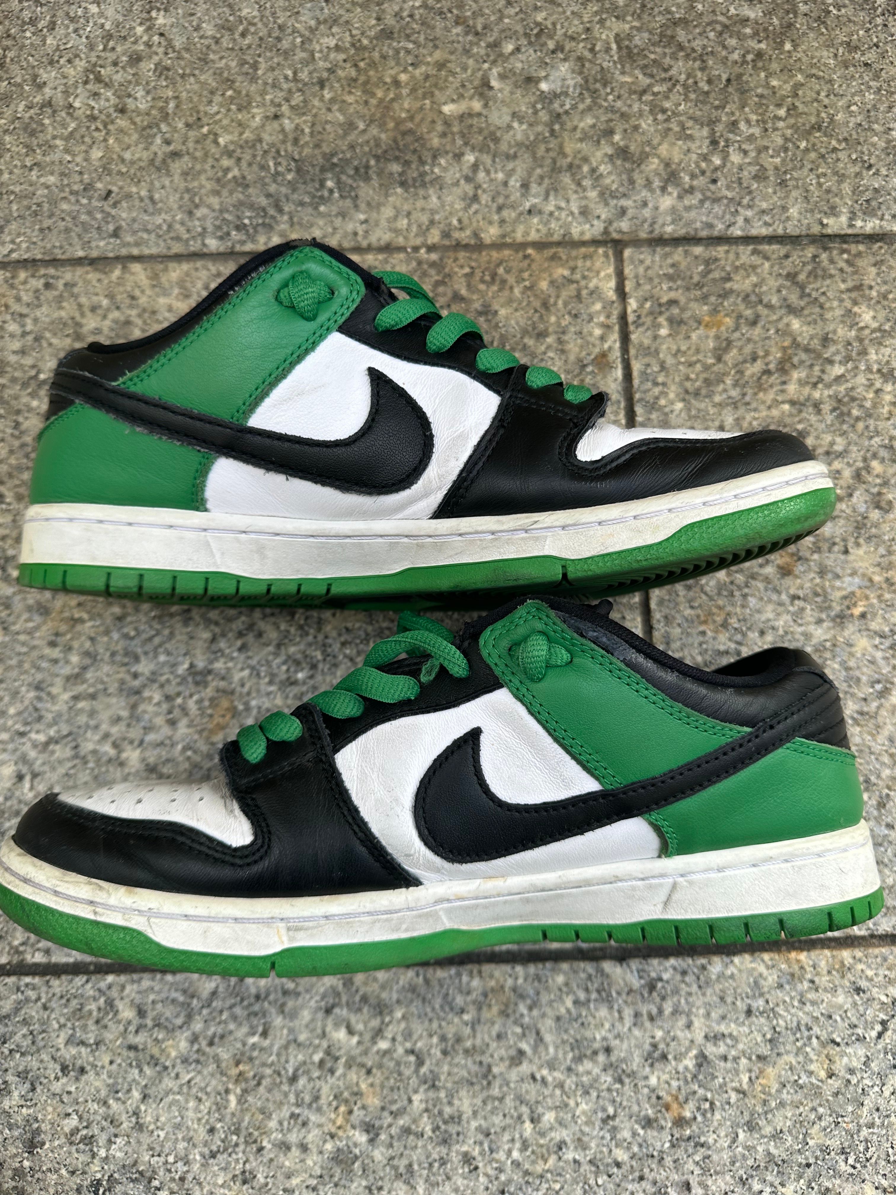 Nike SB Dunk Low Pro "Black and Classic Green"
