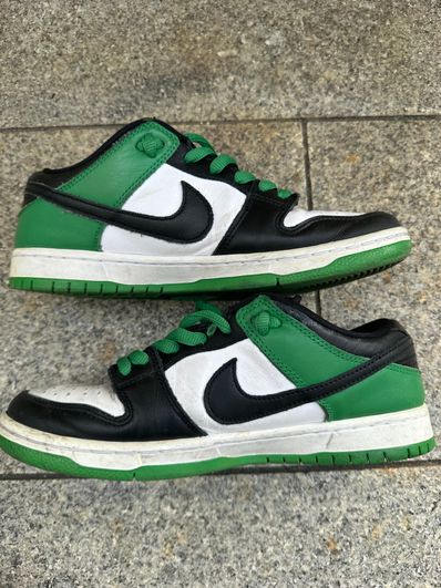 Nike SB Dunk Low Pro "Black and Classic Green"
