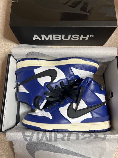 AMBUSH × NIKE DUNK HIGH "DEEP ROYAL"