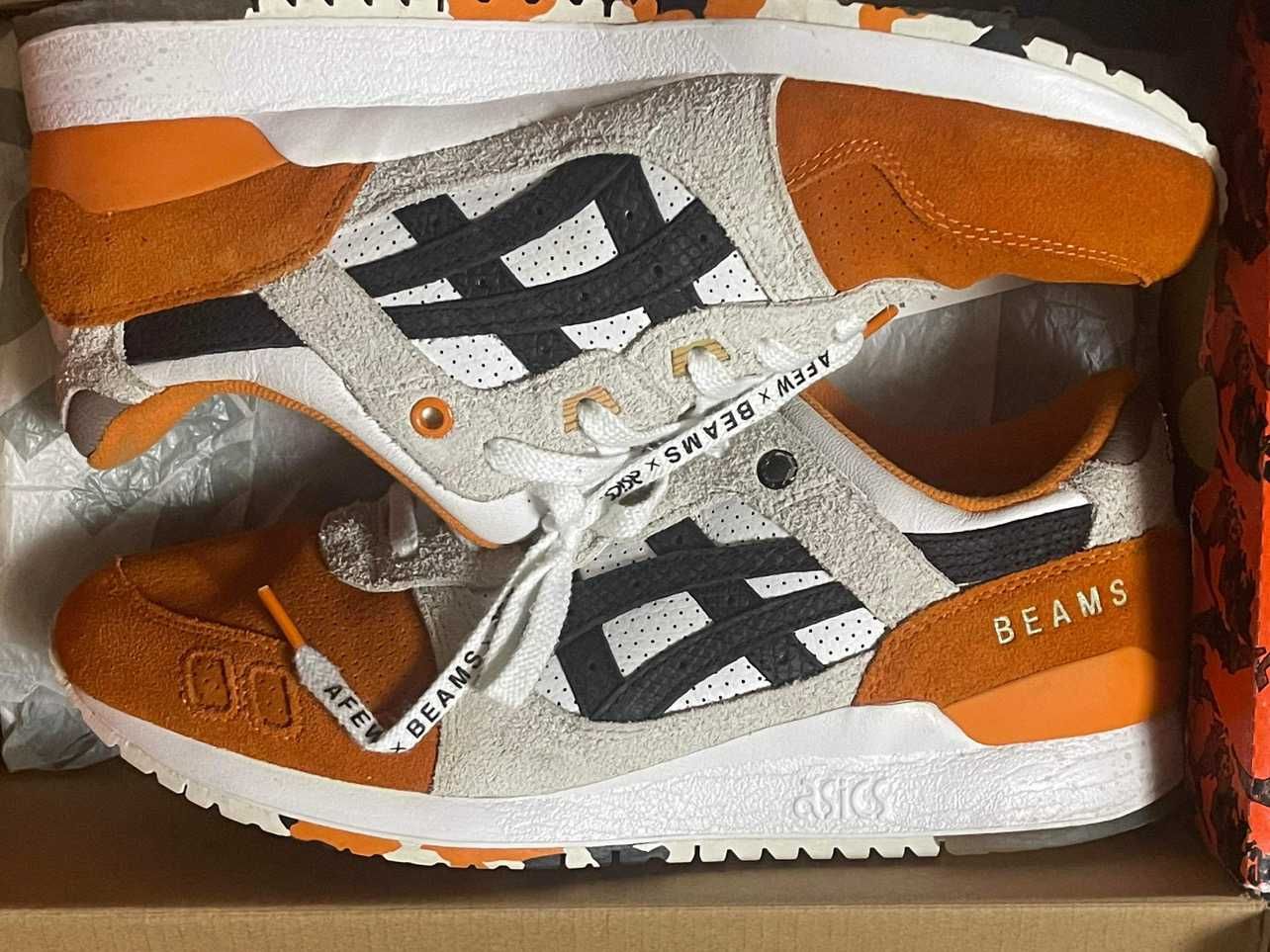 AFEW × BEAMS × Asics Gel-Lyte 3 "Orange Koi"
