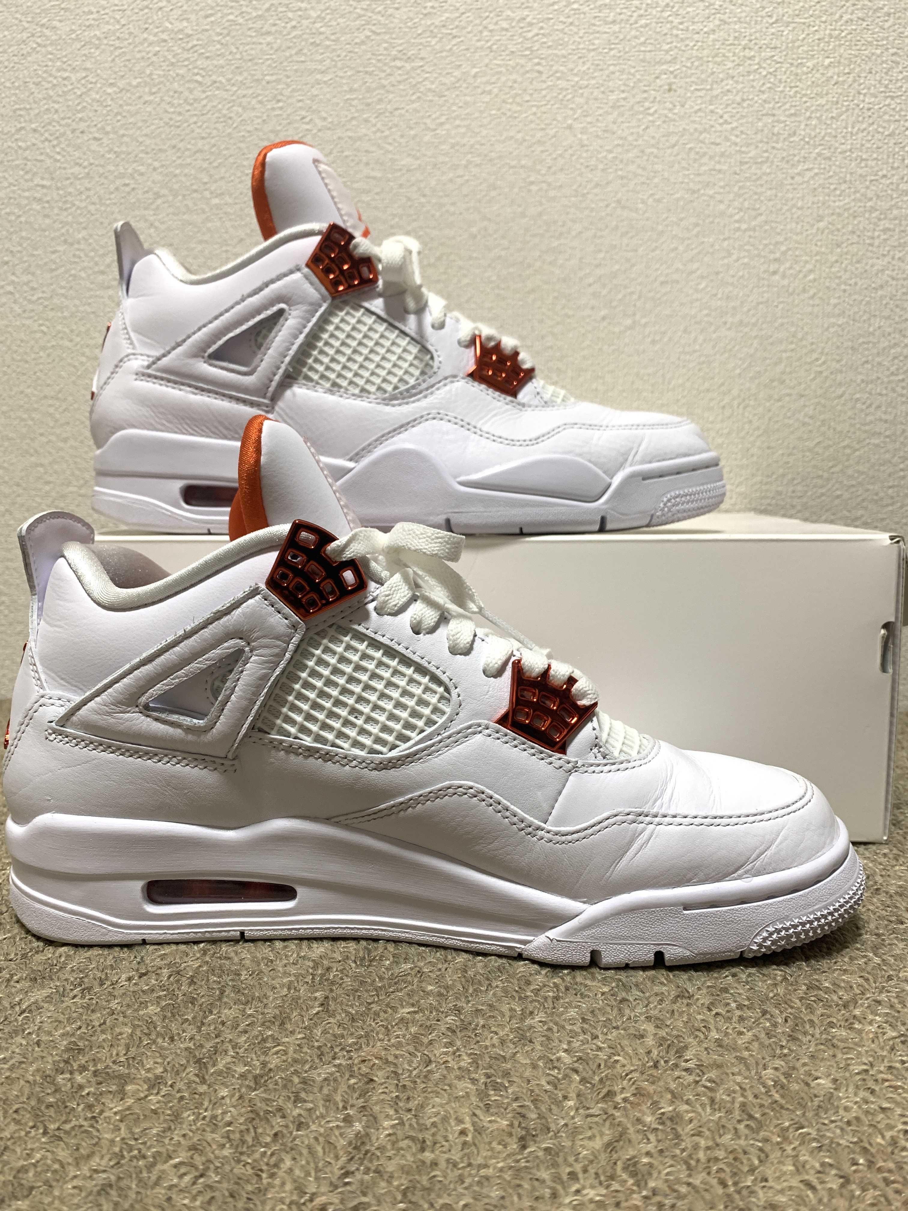 Nike Air Jordan 4 Retro "White/Team Orange"