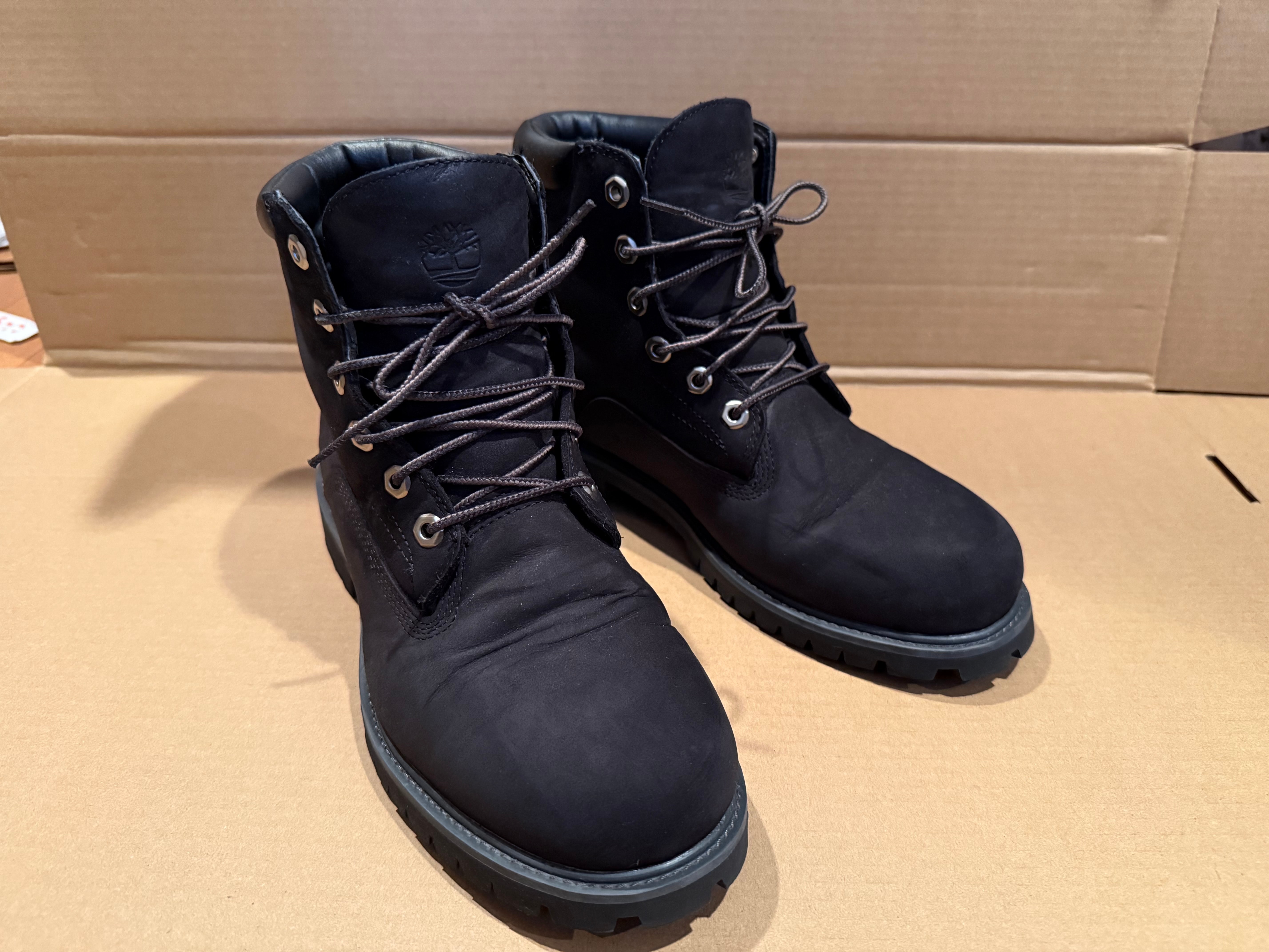 Timberland Alburn 6 Inch Lace Up Waterproof Boots "Black" (TB16939R001/TB06939R001)
