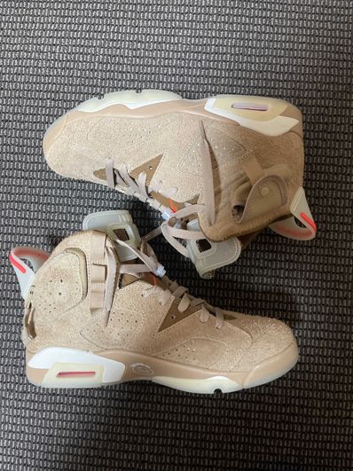 Travis Scott × Nike Air Jordan 6 "British Khaki"