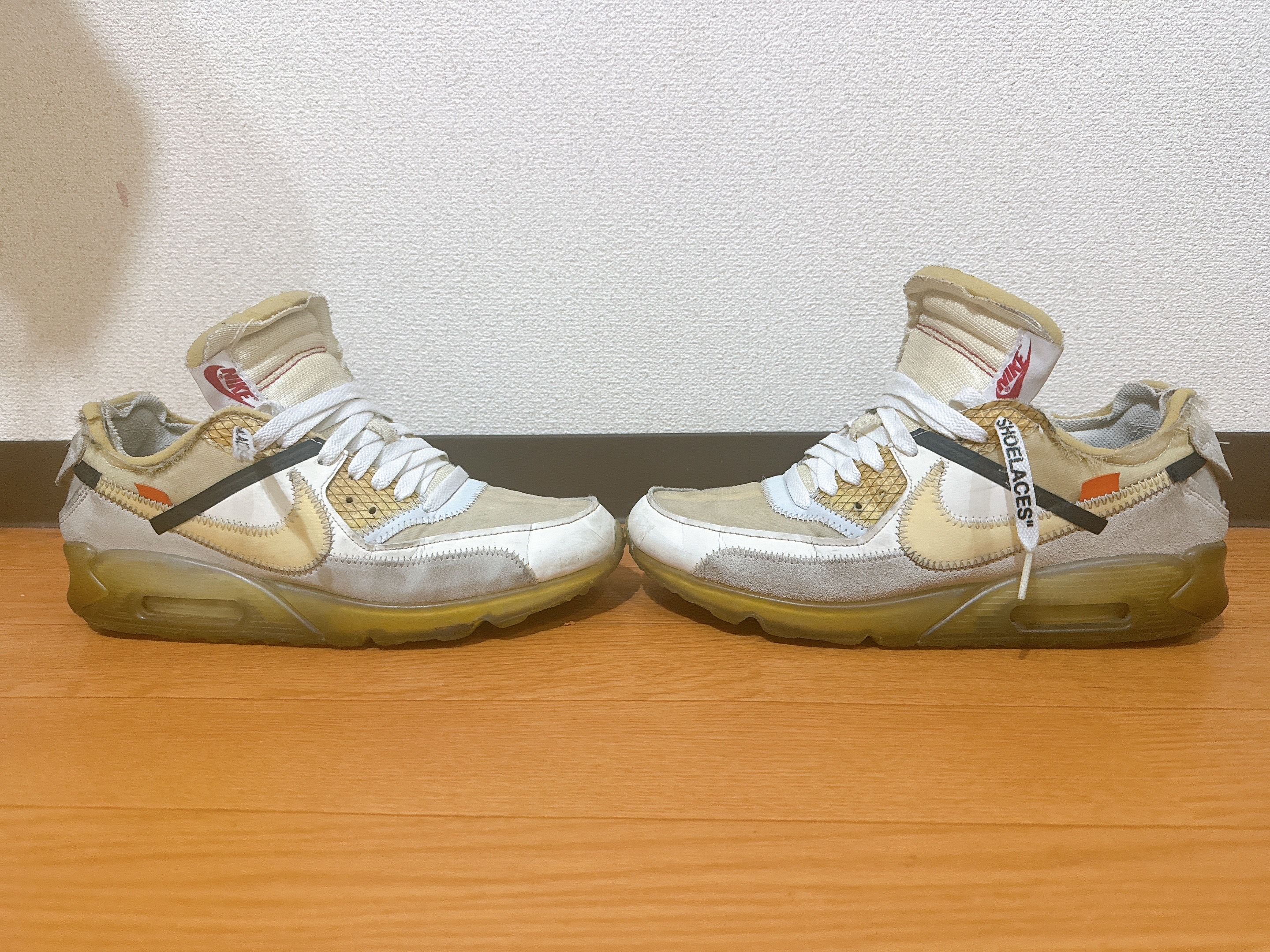 Off-White × Nike Air Max 90 "The 10/Sail"