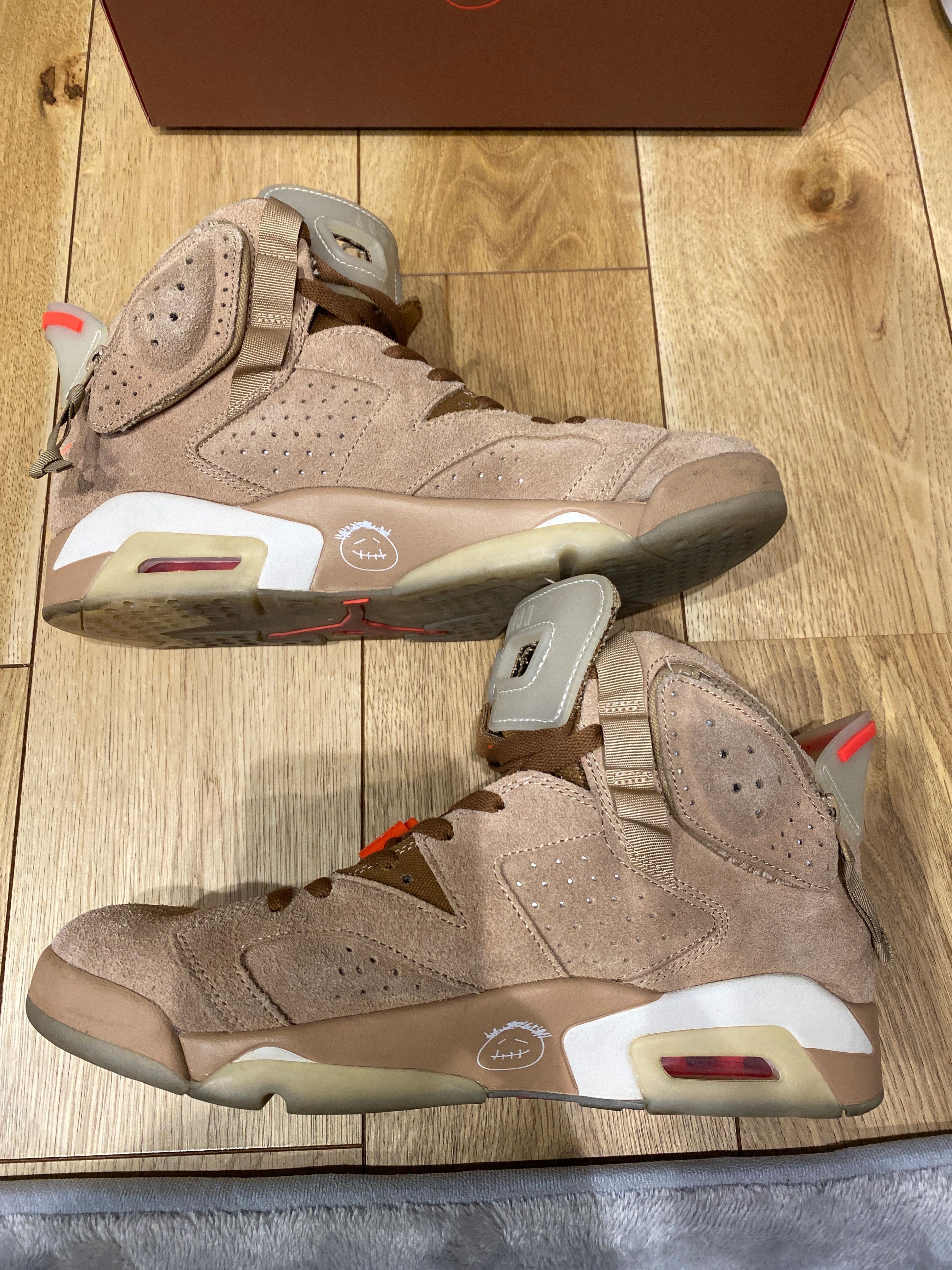 Travis Scott × Nike Air Jordan 6 "British Khaki"