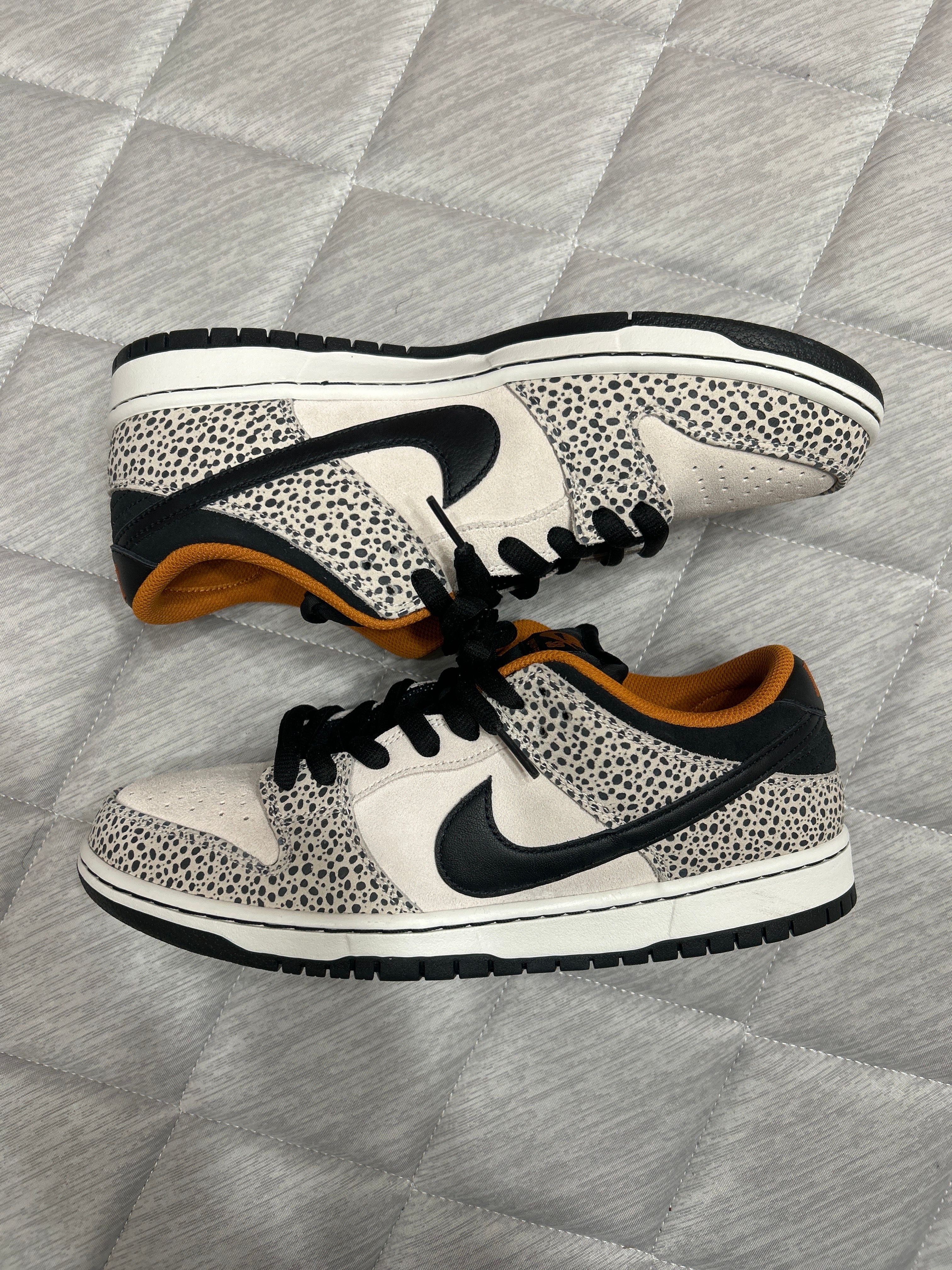 Nike SB Dunk Low Pro Electric Safari "Phantom and Black"