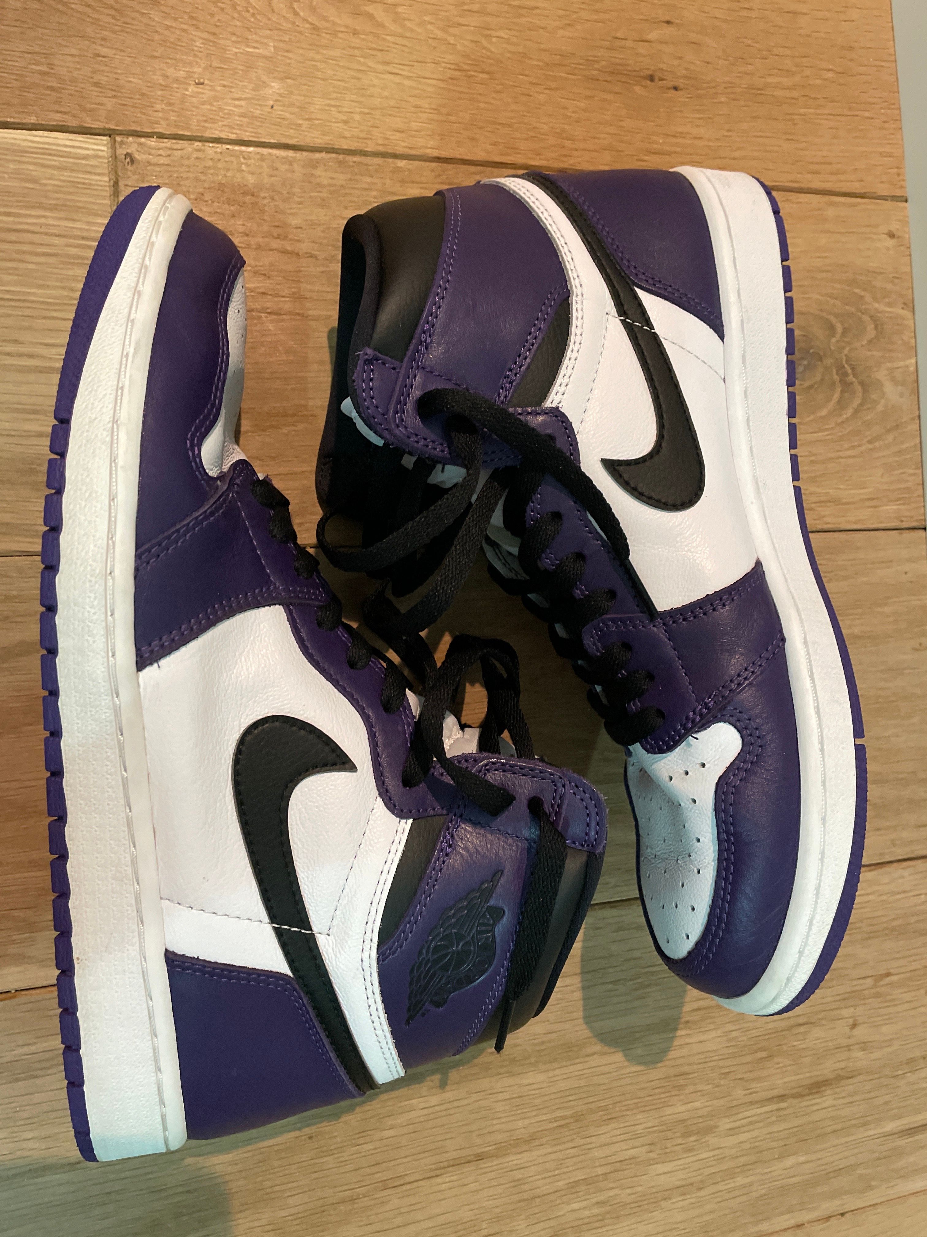 Nike Air Jordan 1 Retro High OG "Court Purple White/Black" (2020)