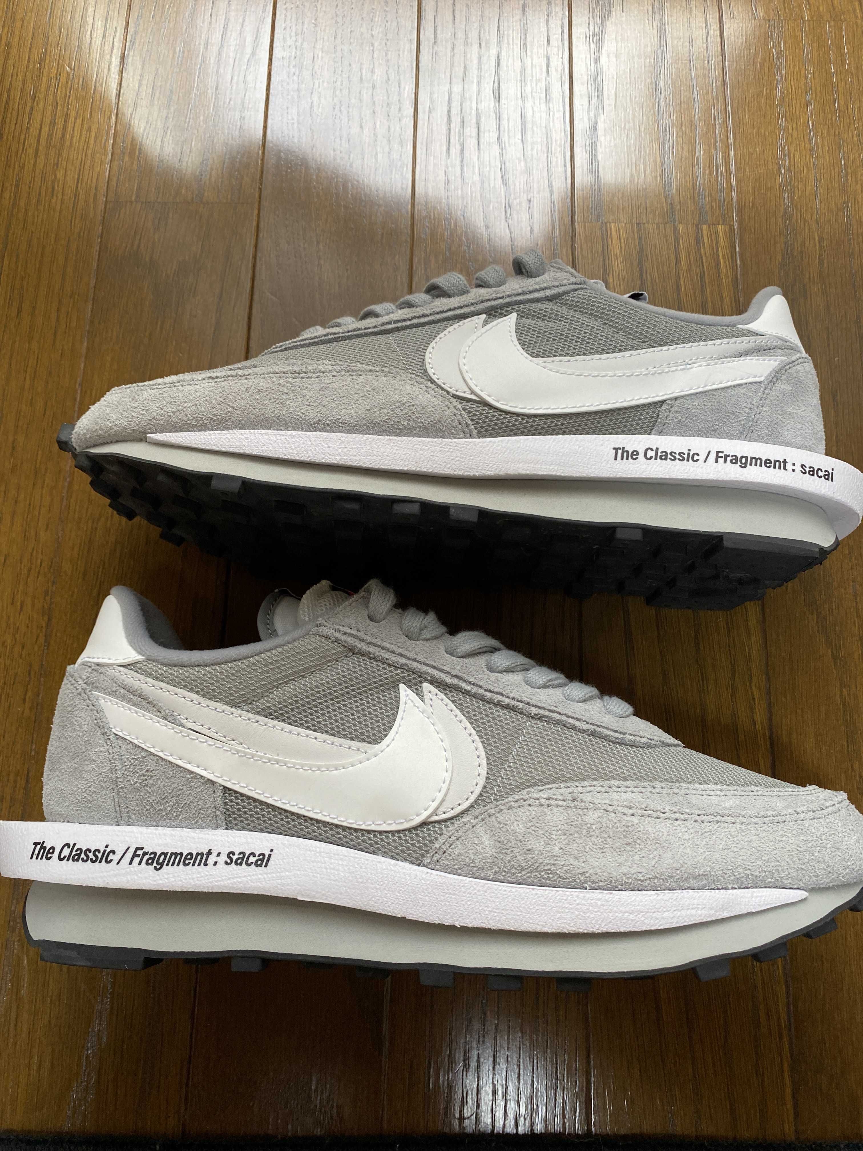 Fragment × sacai × Nike LD Waffle "Light Smoke Grey"
