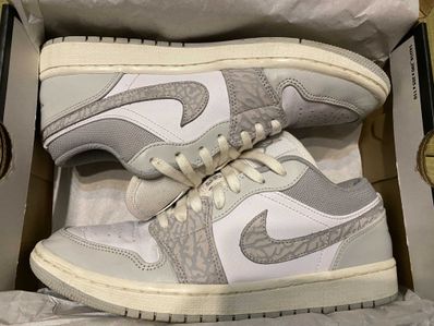 Nike Air Jordan 1 Low PRM "Elephant Print/Safari"