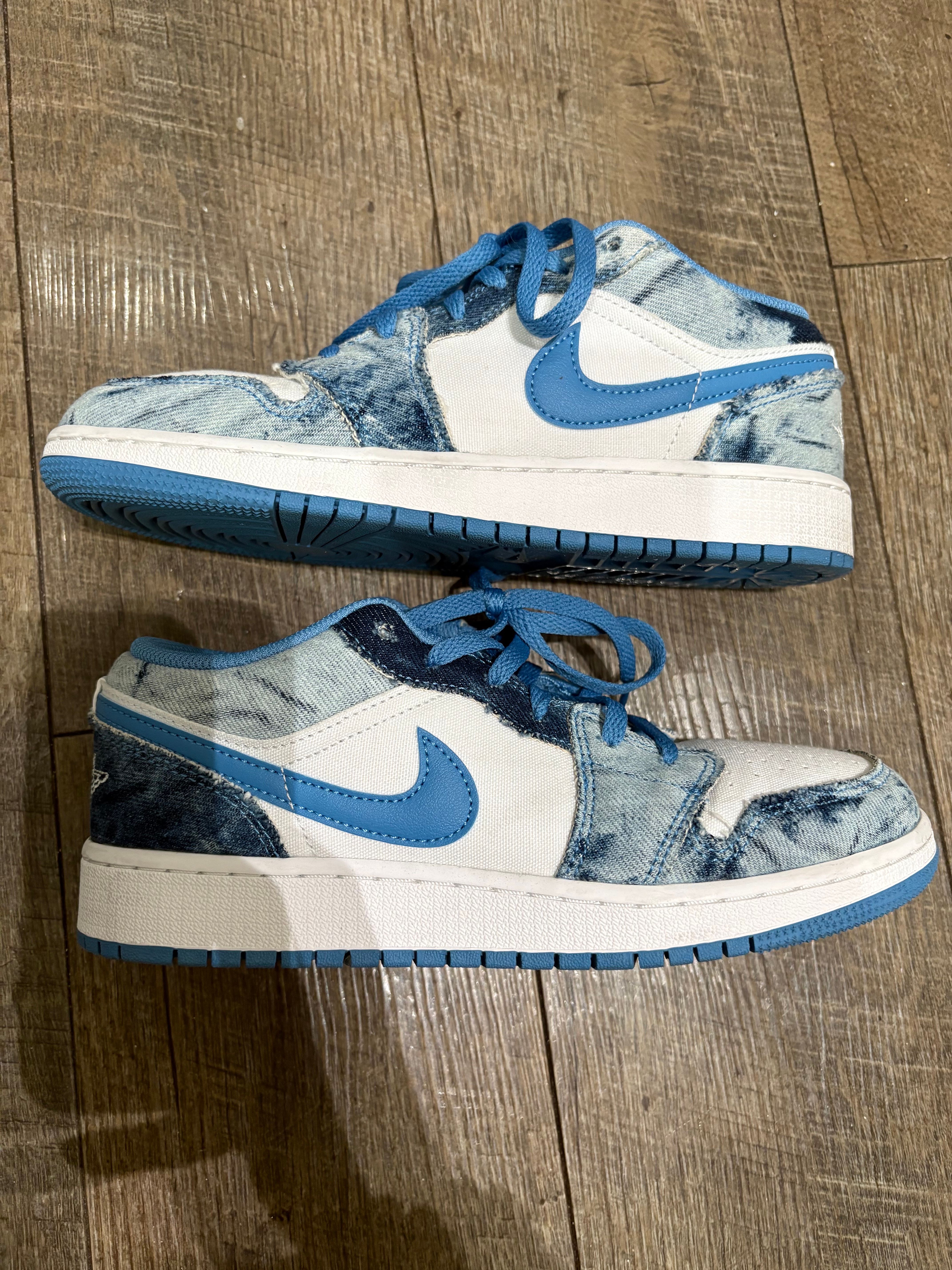 Nike GS Air Jordan 1 Low "Washed Denim"