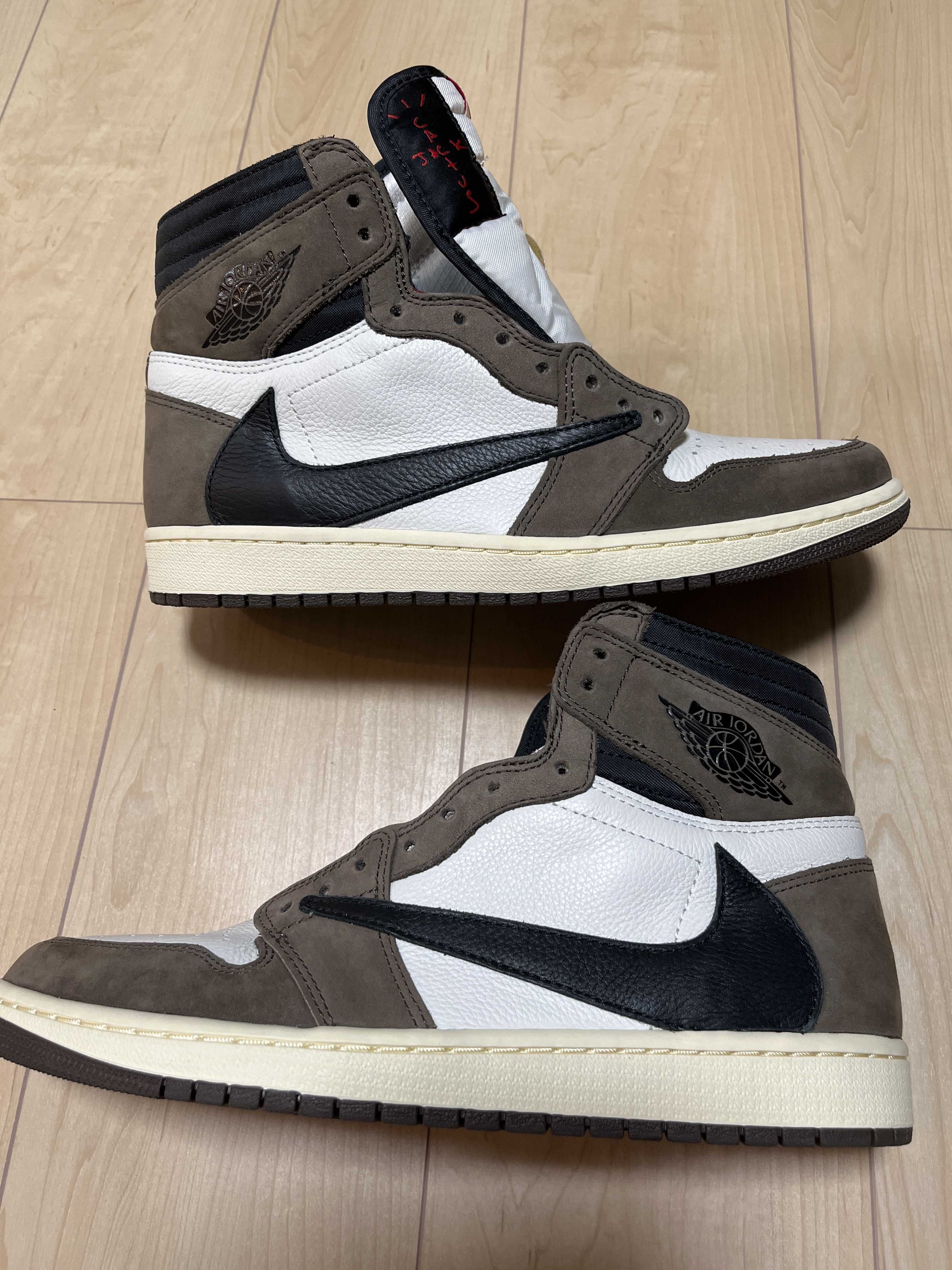 Travis Scott × Nike Air Jordan 1 Retro High OG TS SP "Sail/Dark Mocha"