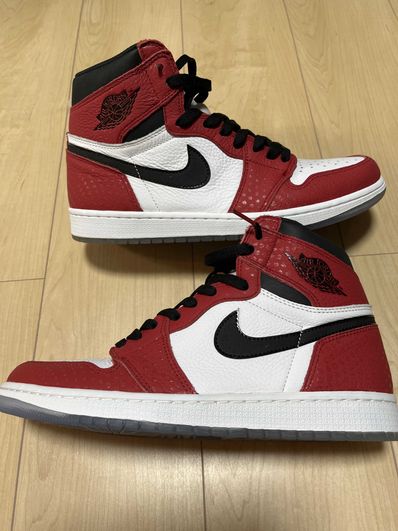 Spiderman × Nike Air Jordan 1 Origin Story "Gym Red/White/Photo Blue/Black"