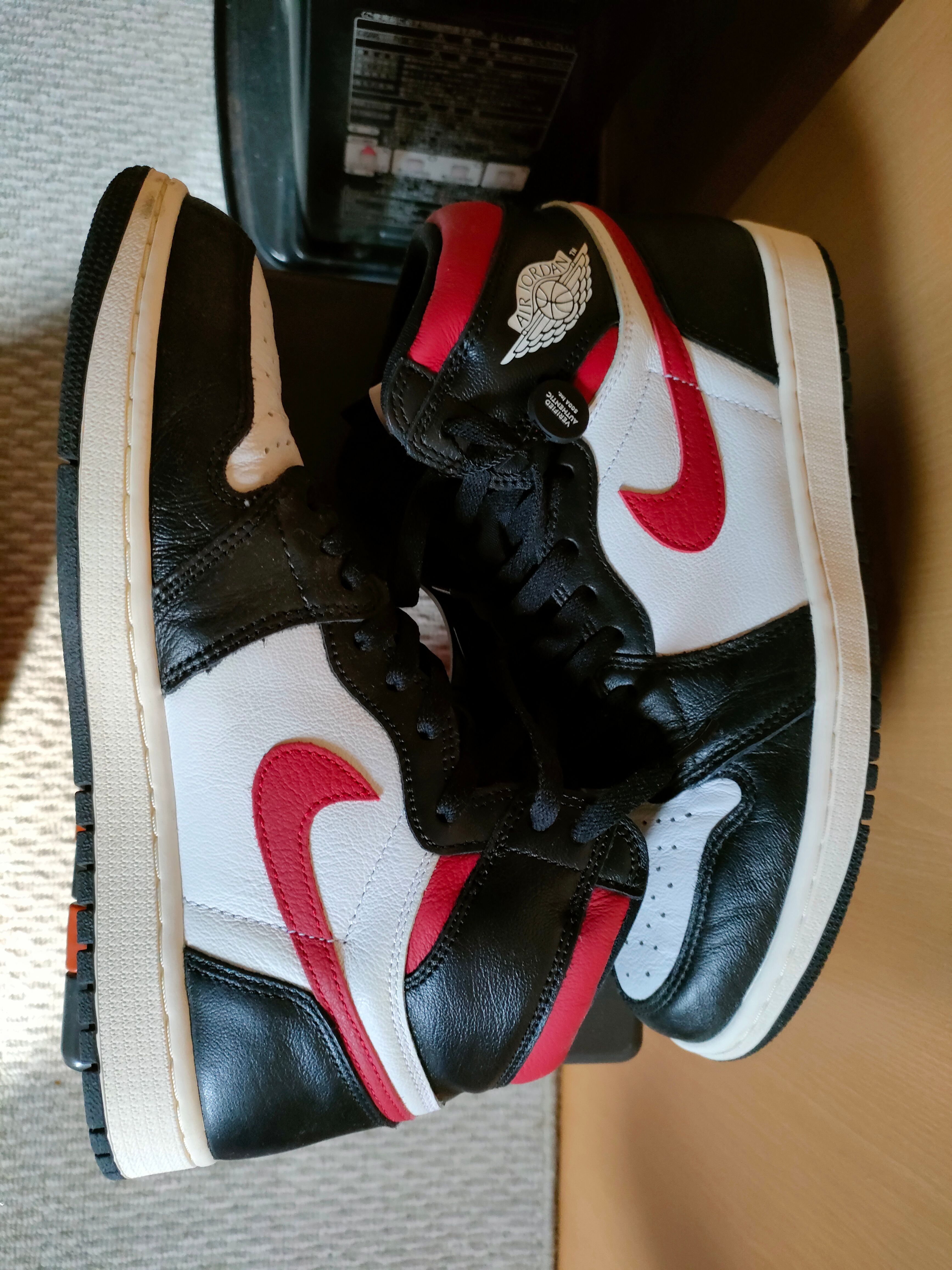 Nike Air Jordan 1 Retro High "Black/White/Sail/Gym Red"    