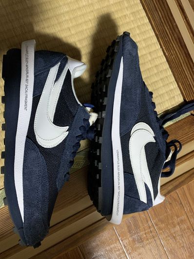 Fragment × sacai × Nike LD Waffle "Blackended Blue"