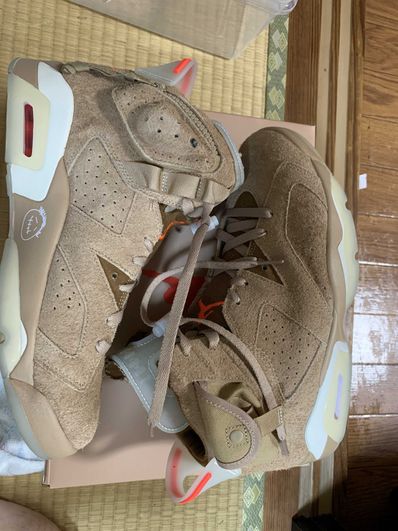 Travis Scott × Nike Air Jordan 6 "British Khaki"