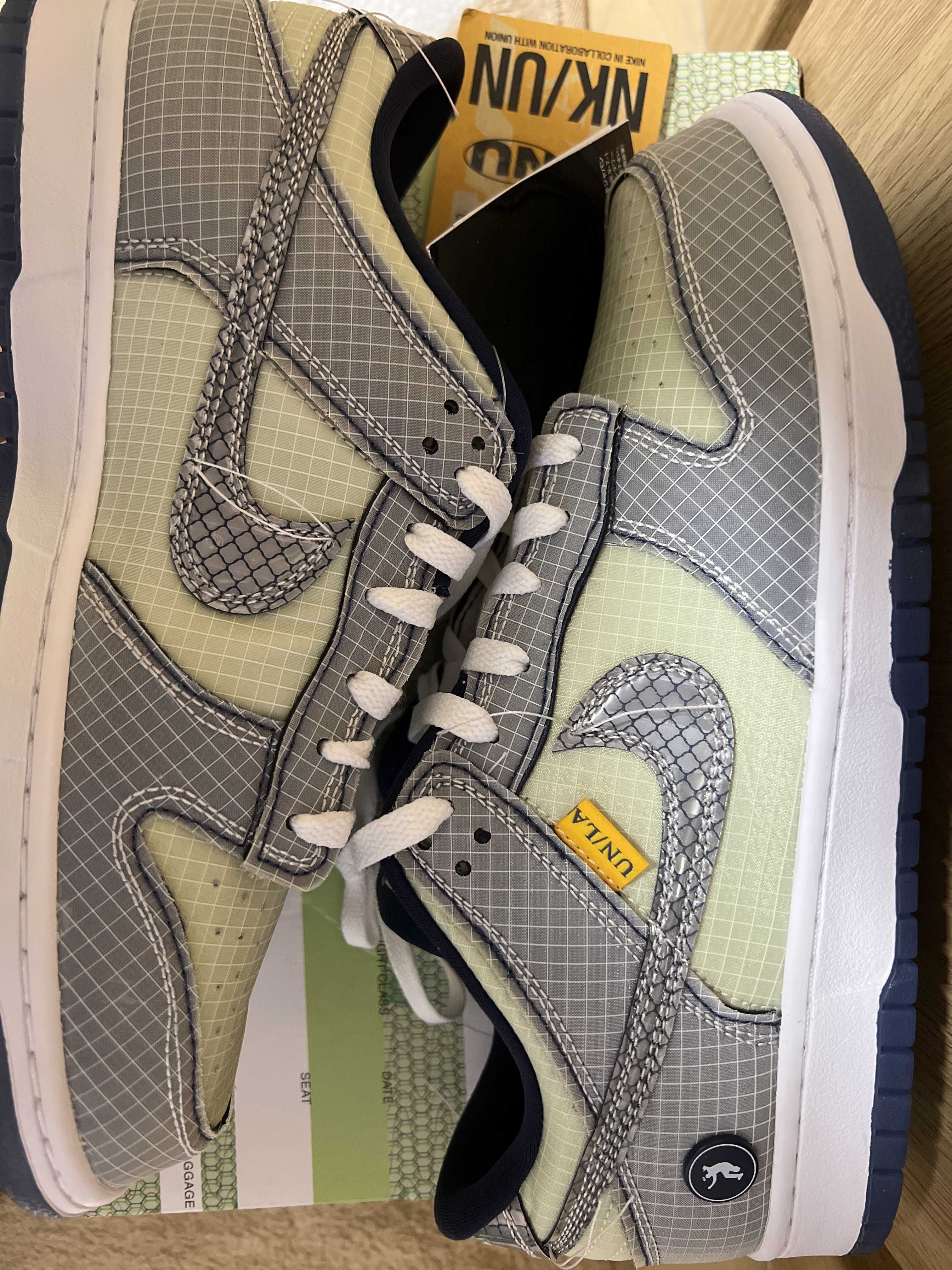 UNION × Nike Dunk Low "Pistachio"